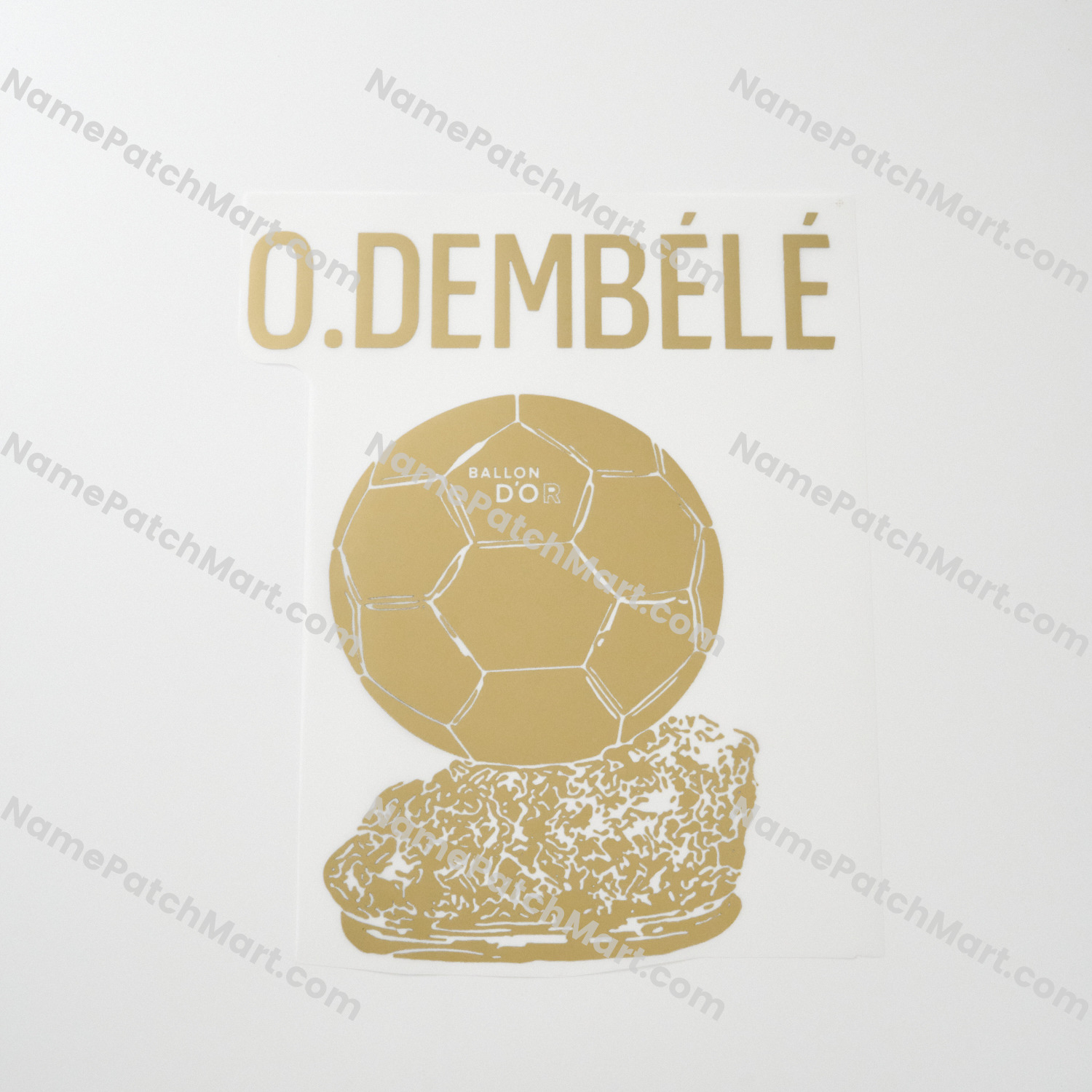 O. Dembélé Ballon d'Or Special - Paris Saint-Germain PSG 25-26 Home  | Name Number Set - NamePatchMart.COM