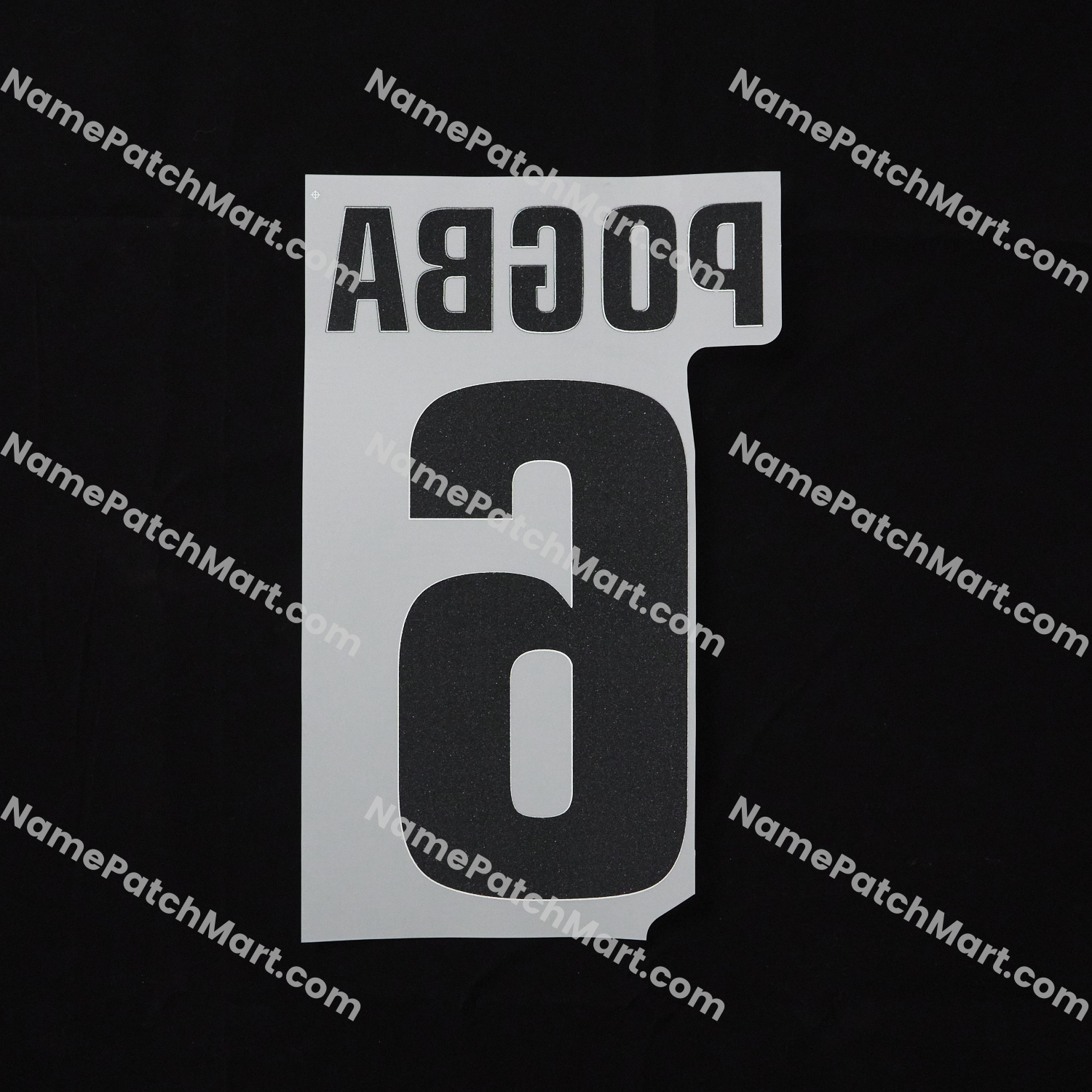 Pogba #6 - Juventus 2012-13 Home  | Name Number Set - NamePatchMart.COM