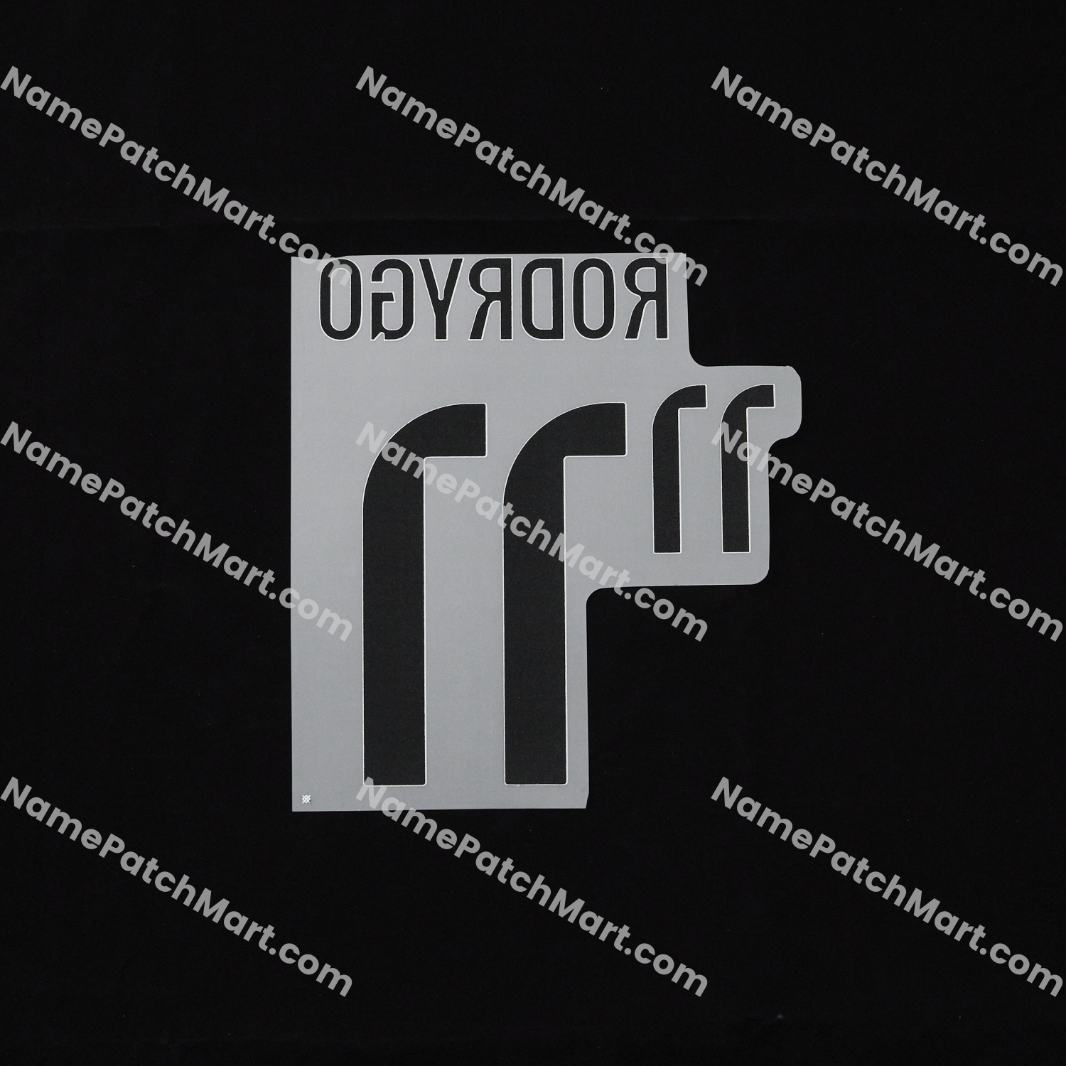 KIDS Rodrygo #11 (Champions League) - Real Madrid 25-26 Third  | Name Number Set - NamePatchMart.COM