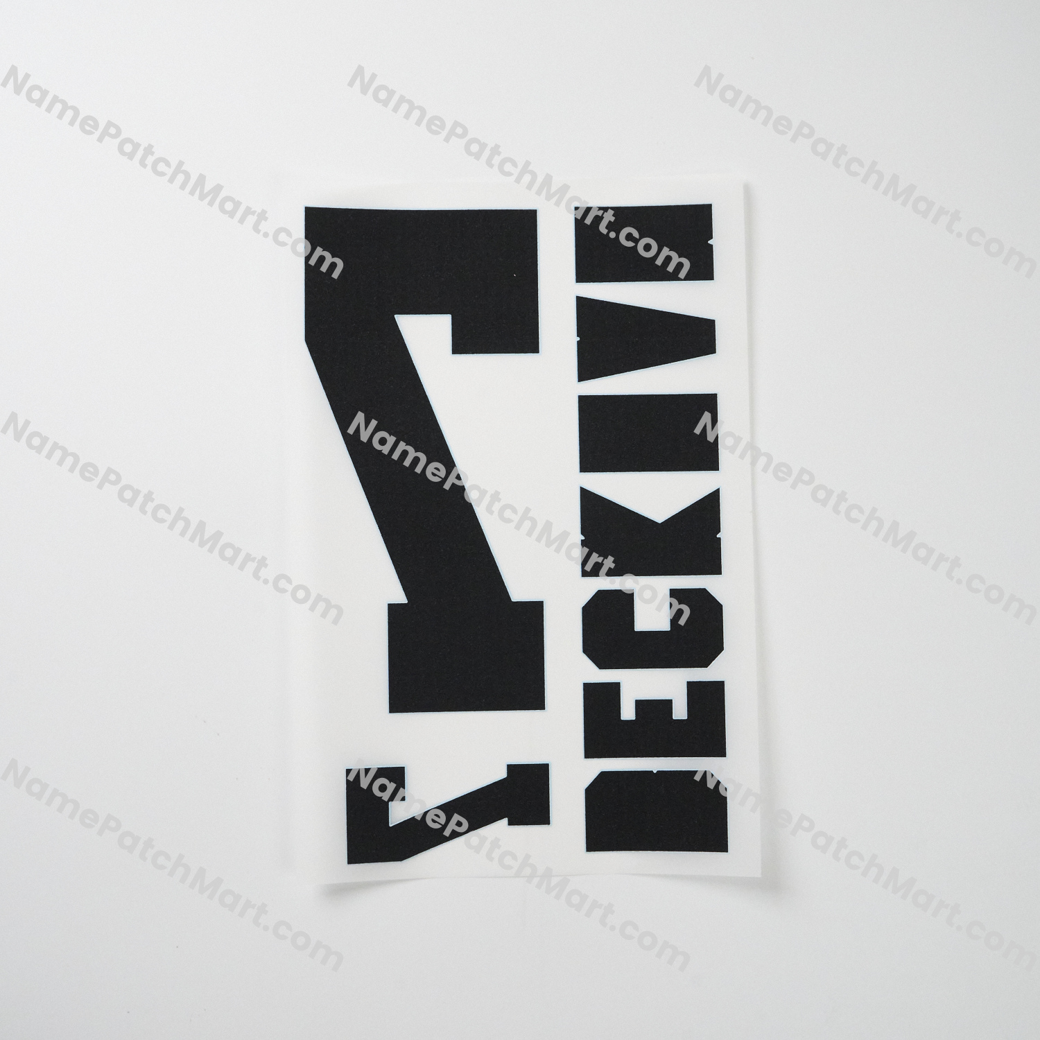 Beckham #7 - England 1996 Home  | Name Number Set - NamePatchMart.COM