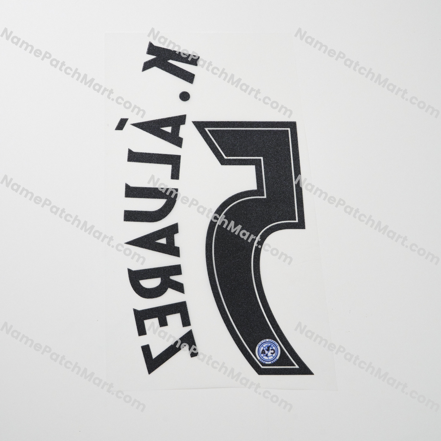 K.Álvarez #5 - Club América 25-26 Home  | Name Number Set - NamePatchMart.COM