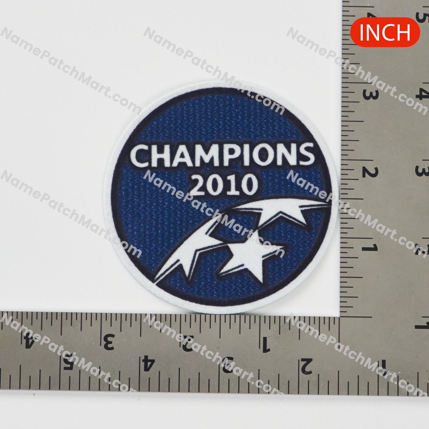2010-11 Inter Milan Champions League ‘Winner 2010’ Patch  | Name Number Set - NamePatchMart.COM