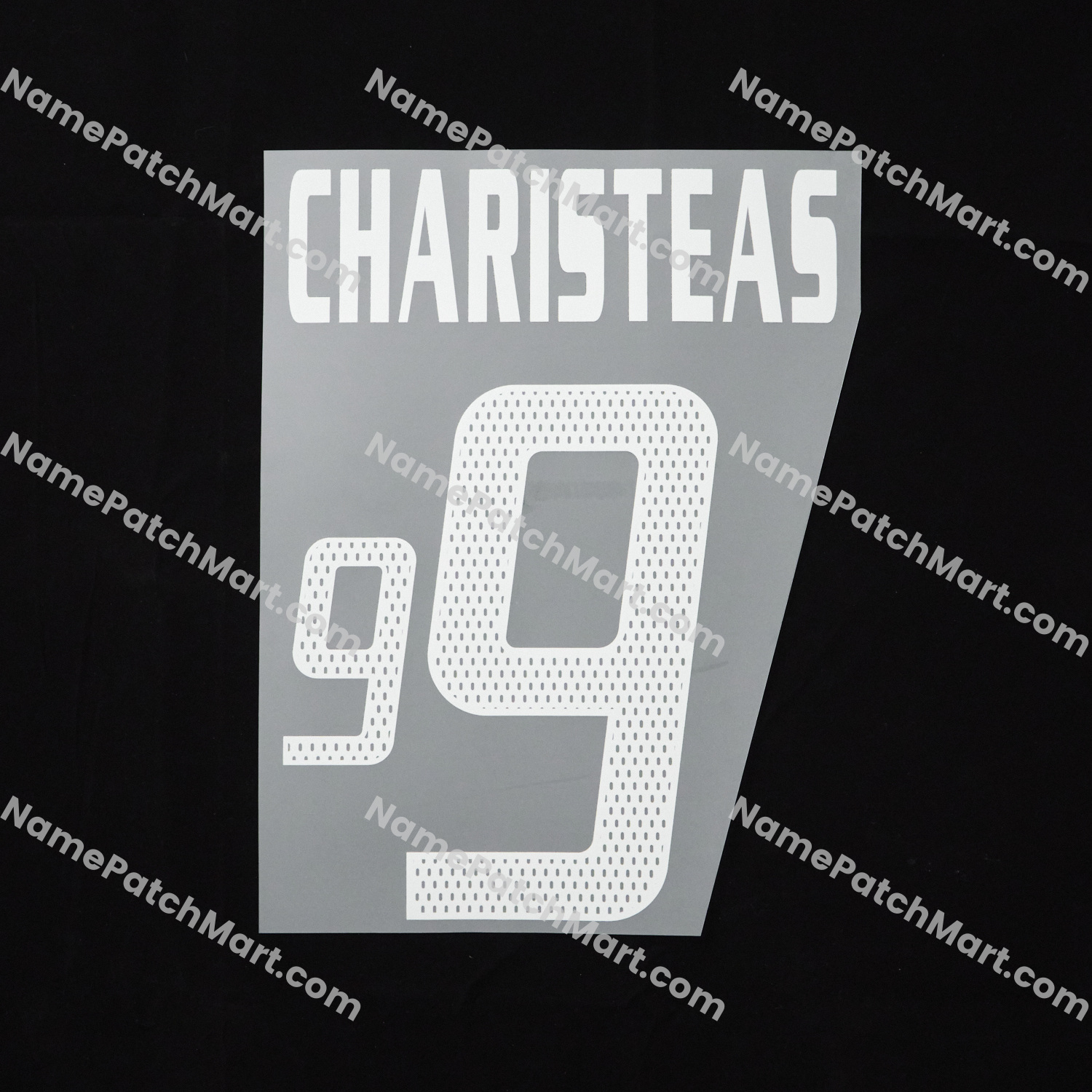 Charisteas #9 - Greece 2004 Home  | Name Number Set - NamePatchMart.COM