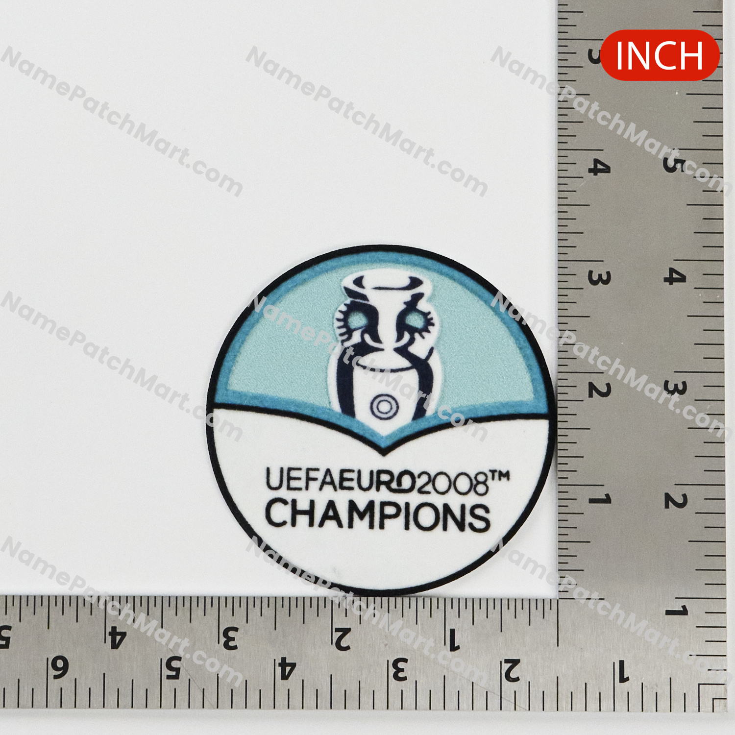 2012 Spain UEFA European Champions "2008" Titleholder Patch  | Name Number Set - NamePatchMart.COM