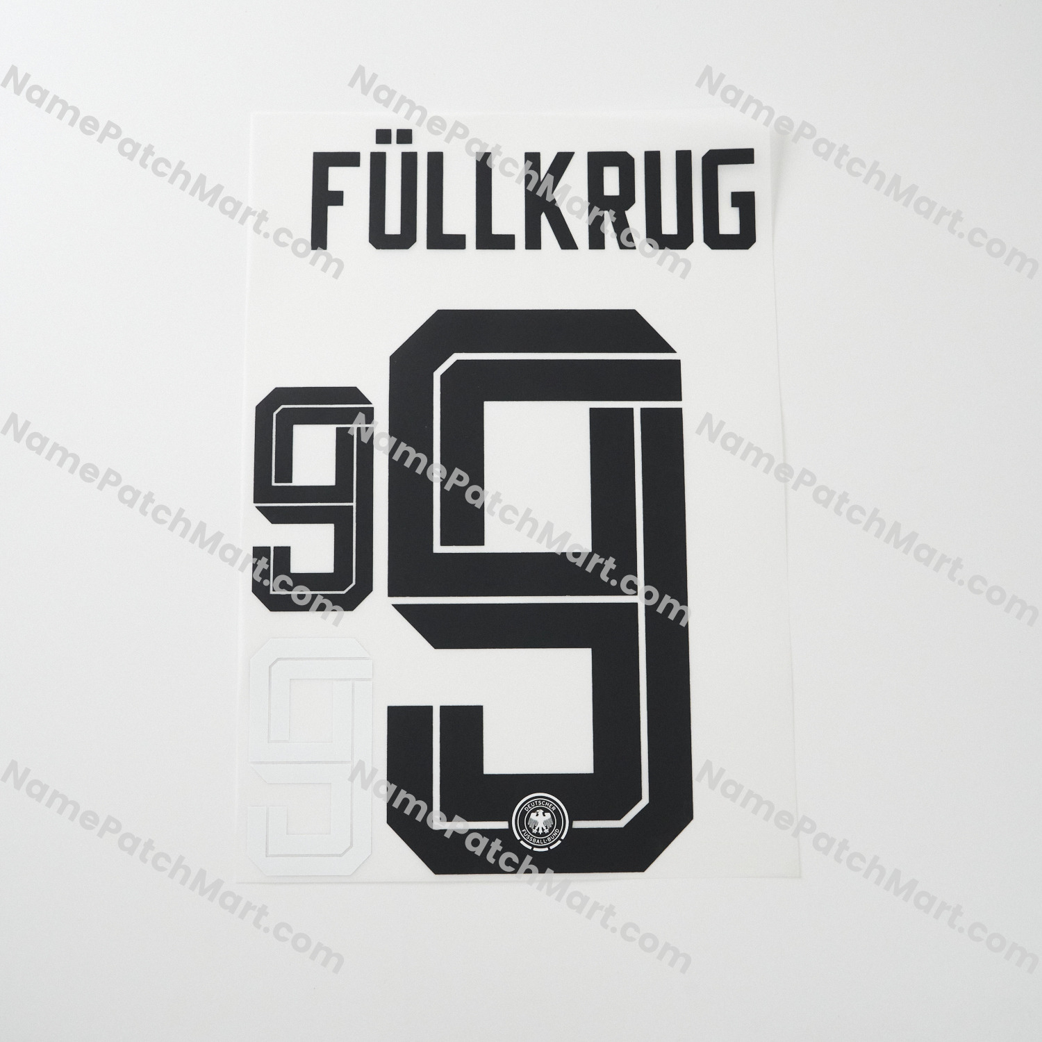 Füllkrug #9 (World Cup 26) - Germany 2026 Home (include Shorts Number)  | Name Number Set - NamePatchMart.COM