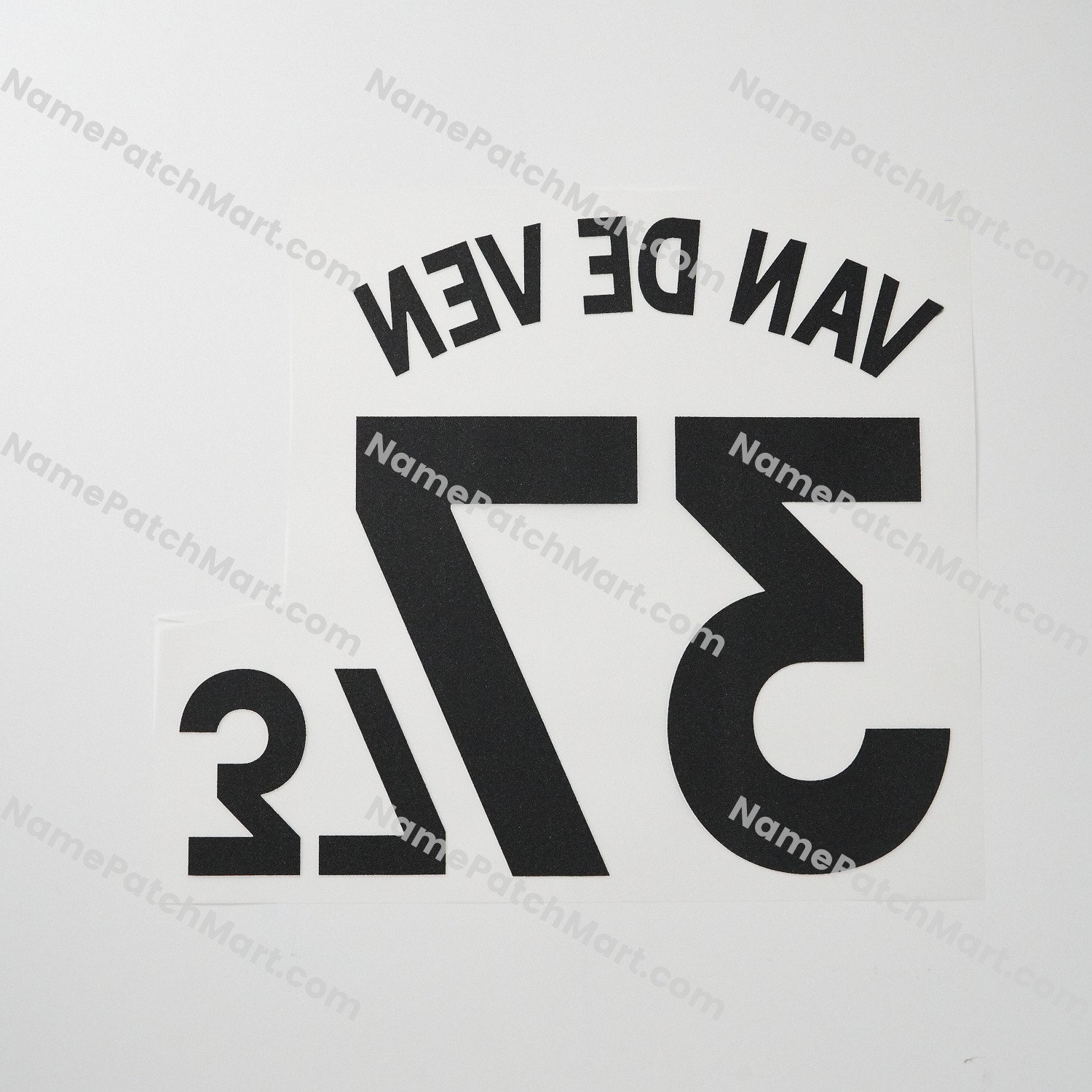 Van De Ven #37 (Premier League) - 25-26 Third KIDS  | Name Number Set - NamePatchMart.COM