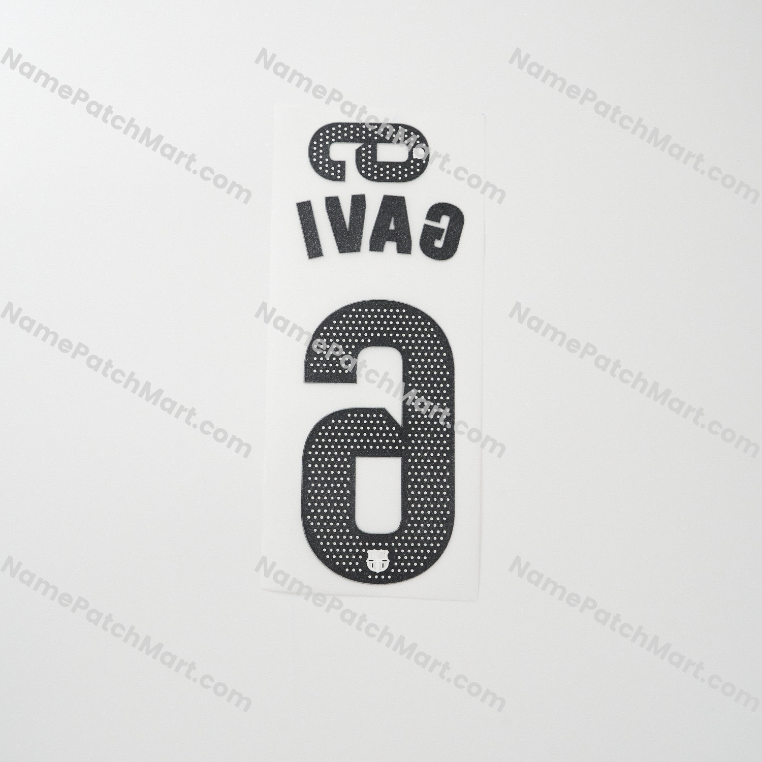 Gavi #6 (La Liga) - Barcelona 25-26 Third KIDS  | Name Number Set - NamePatchMart.COM
