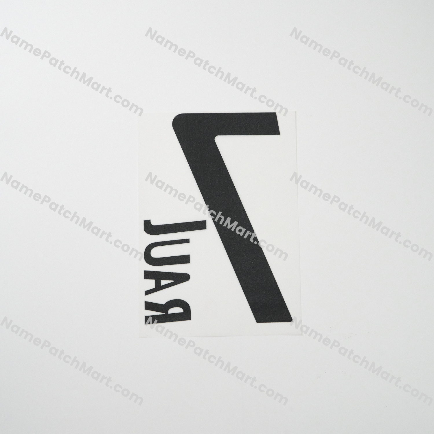 Raúl #7 - Real Madrid 2005-06 Home and Third  | Name Number Set - NamePatchMart.COM