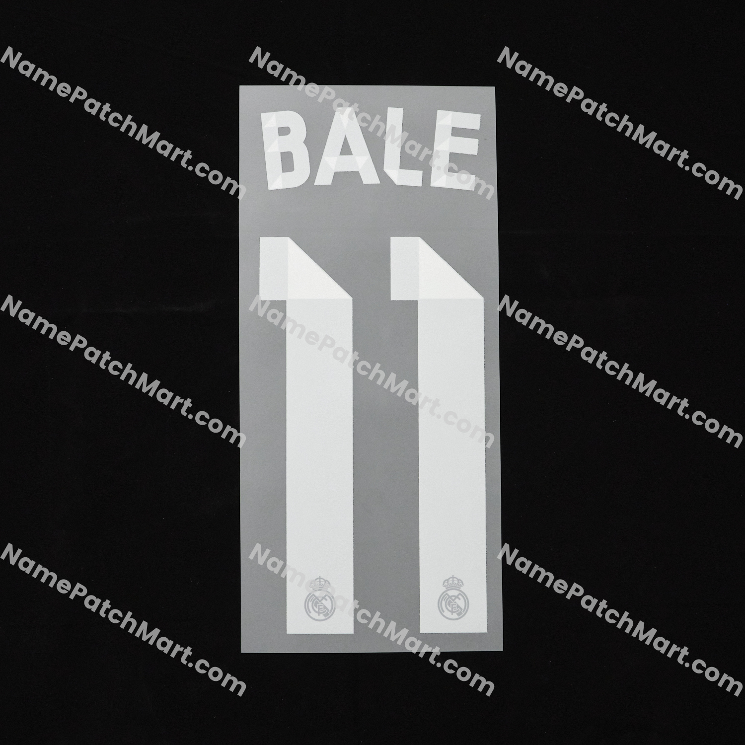 Bale #11 (Champions League) - Real Madrid 2014-15 Away  | Name Number Set - NamePatchMart.COM