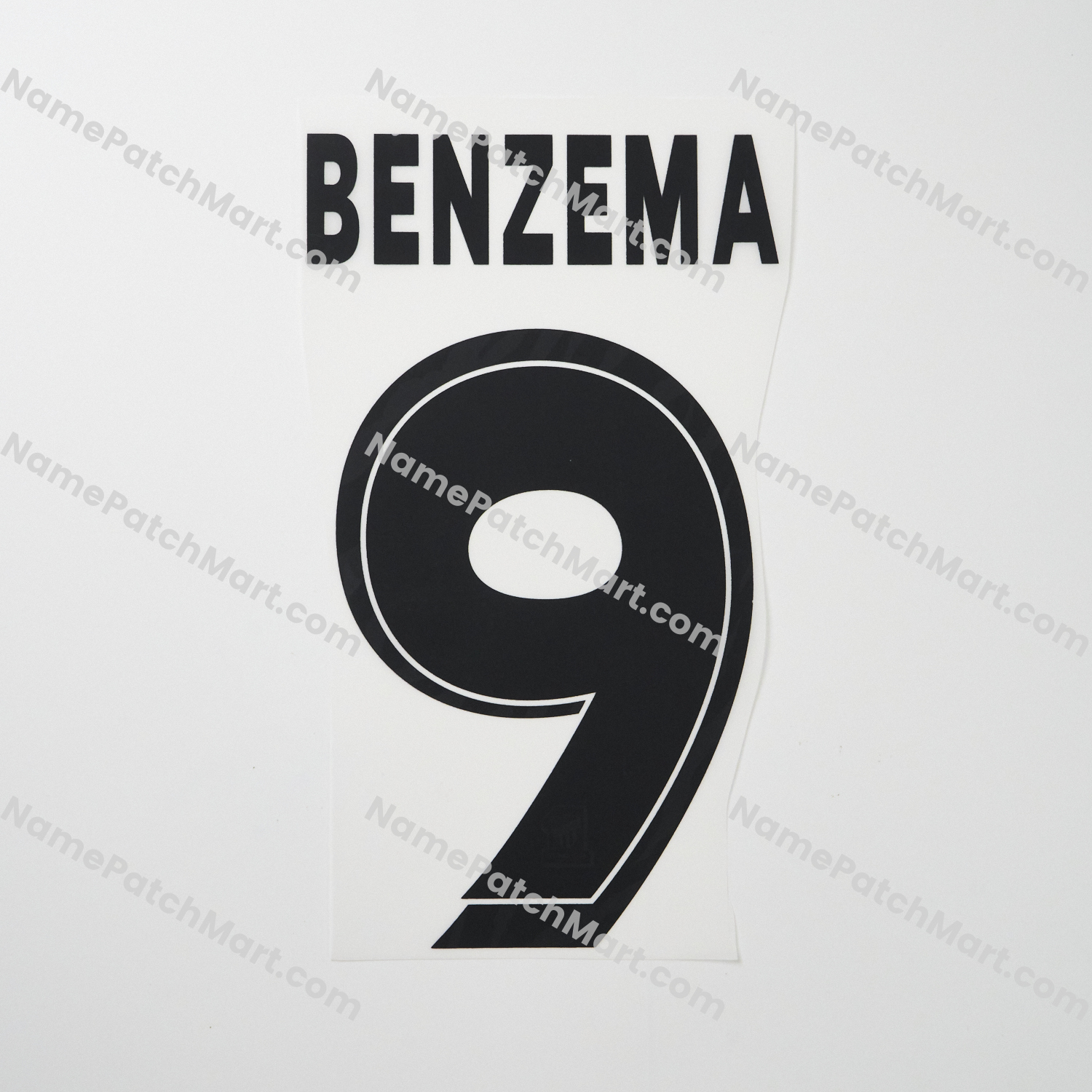 Benzema #9 - Jeddah United 25-26 Home  | Name Number Set - NamePatchMart.COM
