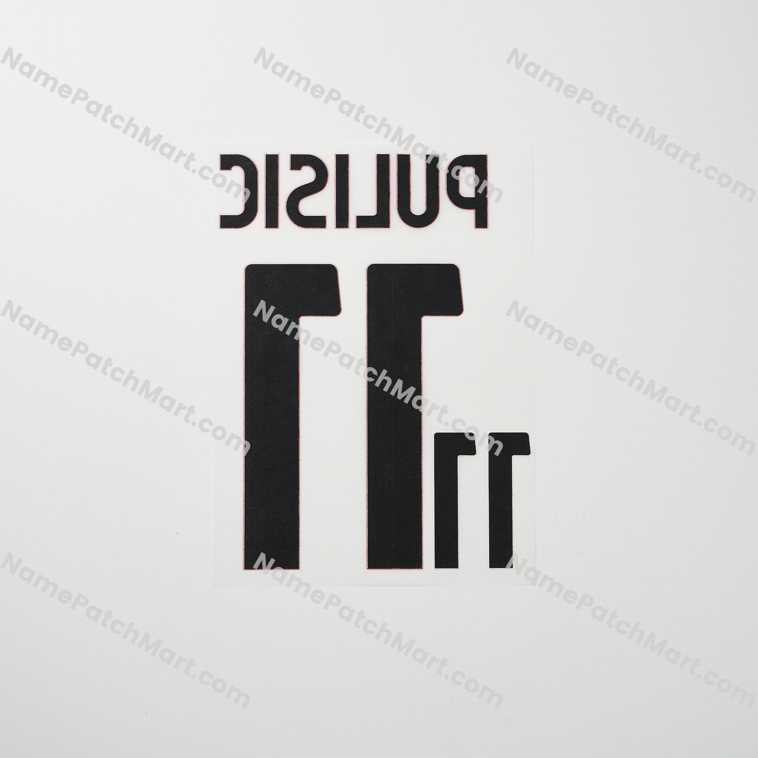 KIDS Pulisic #11 - AC Milan 25-26 Home  | Name Number Set - NamePatchMart.COM