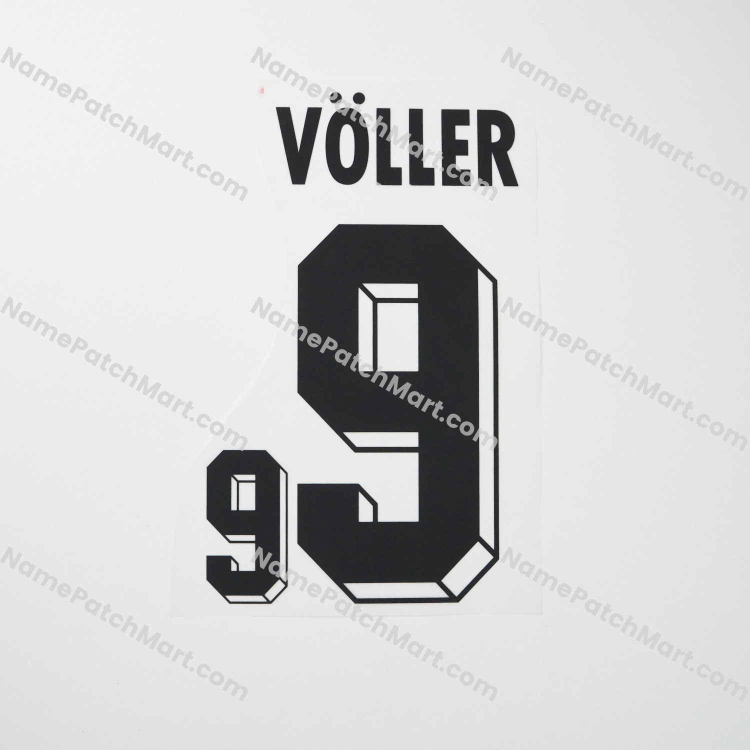 Völler #9 - Germany 1990-94 Home  | Name Number Set - NamePatchMart.COM