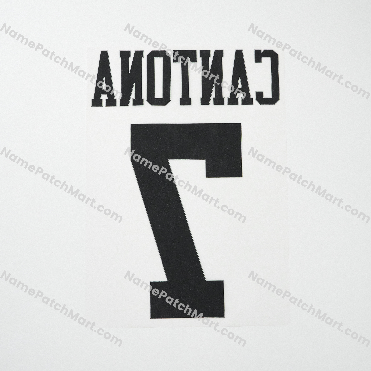 Cantona #7 - Manchester United 1992-94 Third  | Name Number Set - NamePatchMart.COM