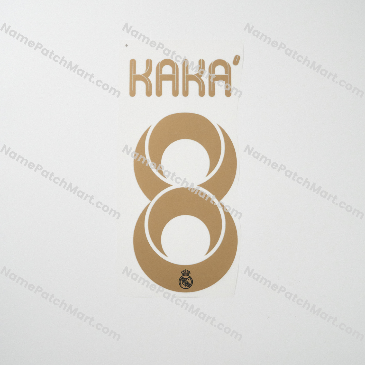 Kaka' #8 - Real Madrid 2011-12 Home  | Name Number Set - NamePatchMart.COM