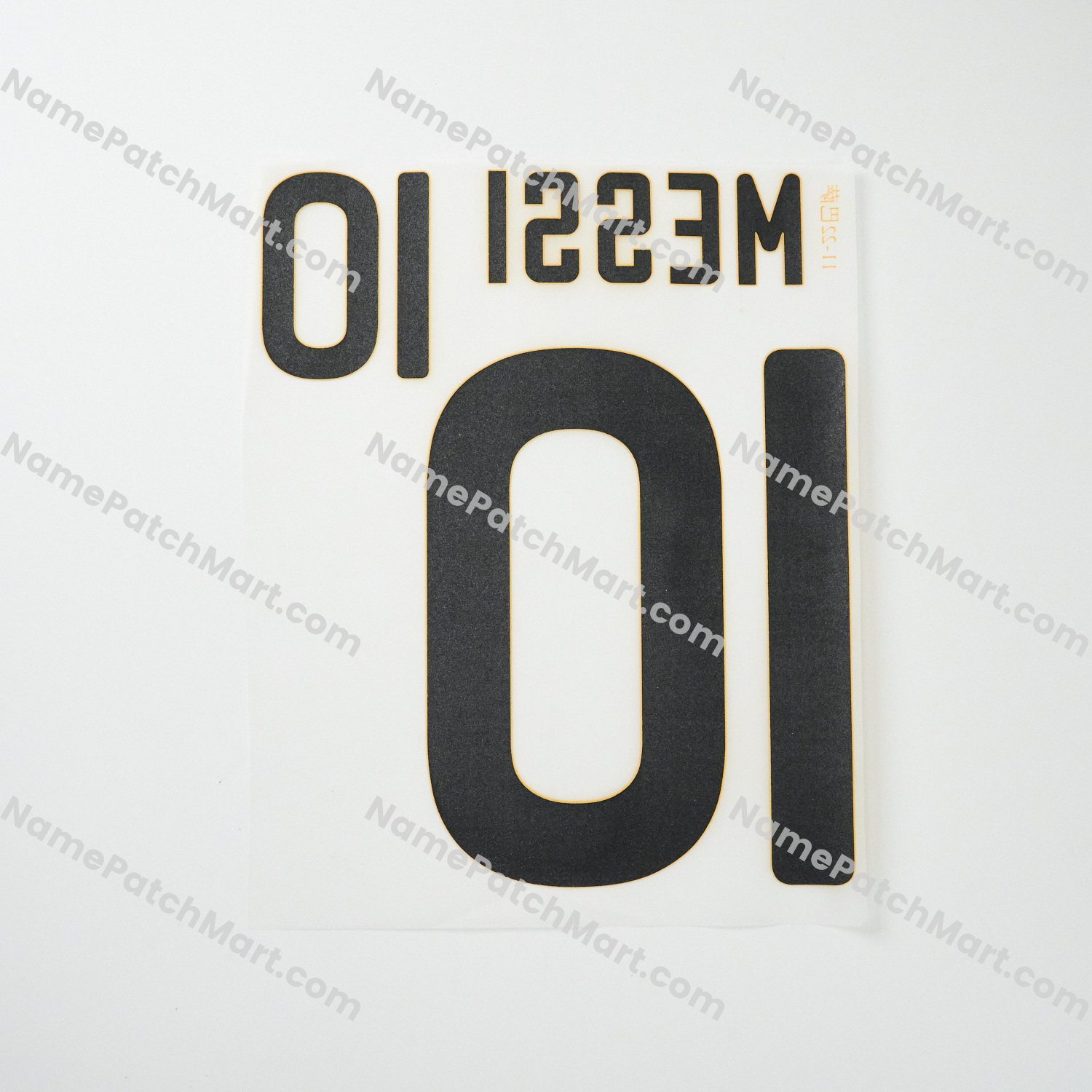 Messi #10 - Barcelona 2011-12 Home (include Shorts Number)  | Name Number Set - NamePatchMart.COM