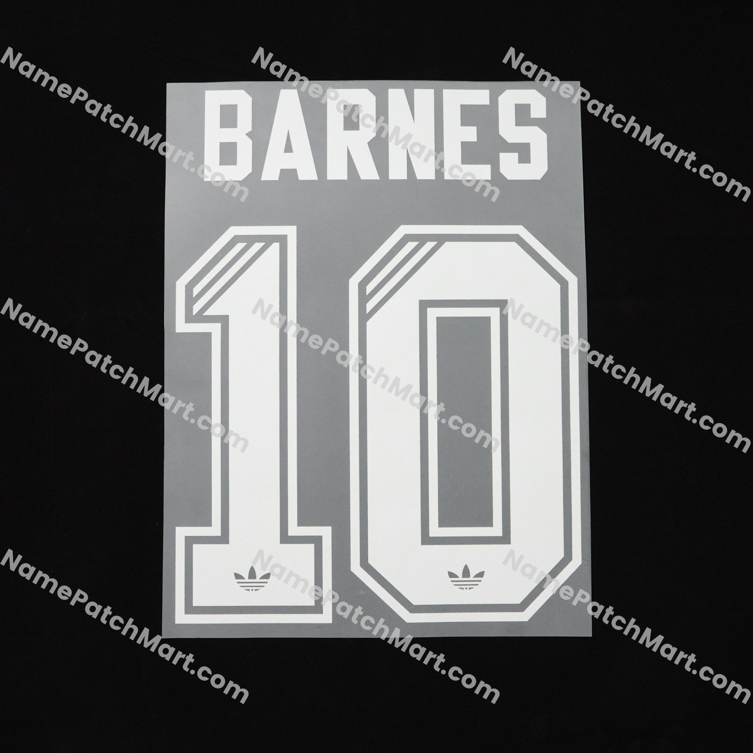 Barnes #10 - Liverpool 1989-91 Home  | Name Number Set - NamePatchMart.COM