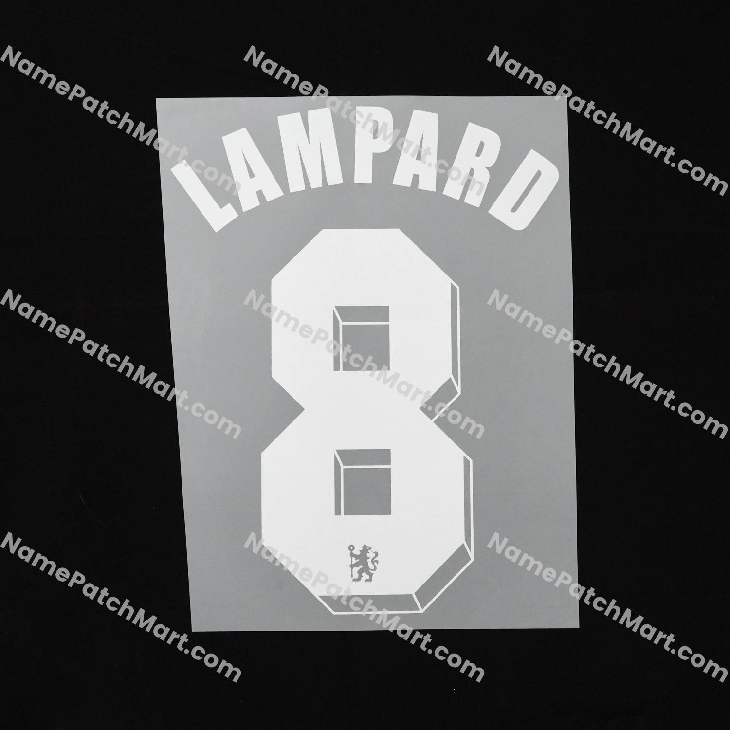 Lampard #8 (Champions League) - Chelsea 2011-12 Home  | Name Number Set - NamePatchMart.COM