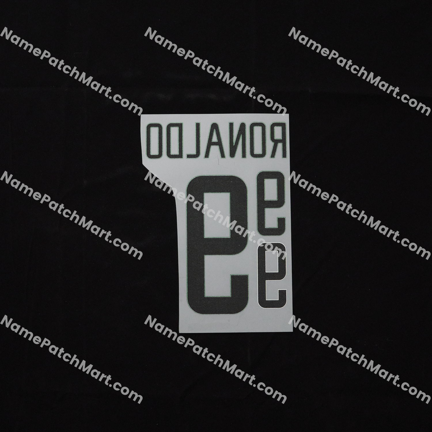 KIDS Ronaldo #9 - Brazil 2002 Home  | Name Number Set - NamePatchMart.COM