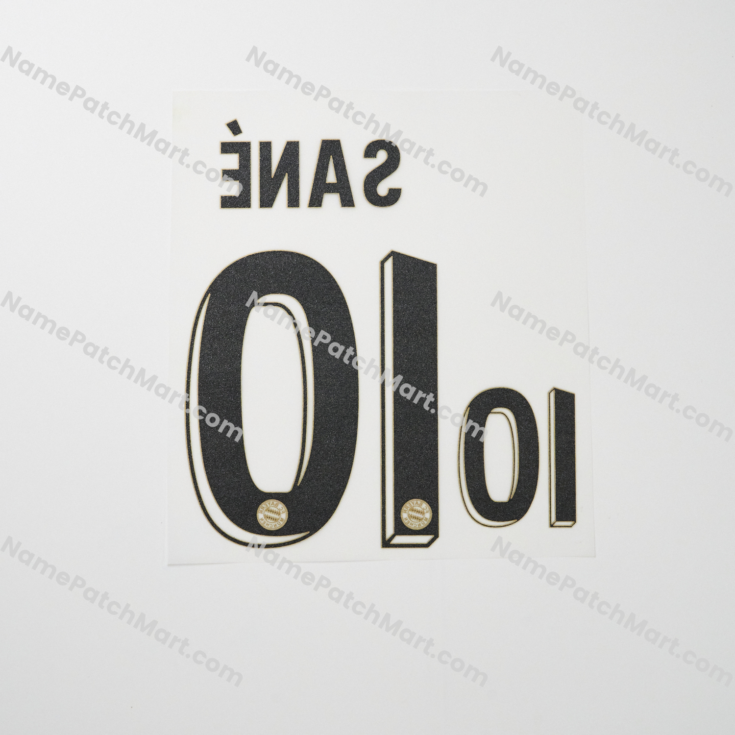 KIDS Sané #10 - Bayern Munich 25-26 125th Anniversary  | Name Number Set - NamePatchMart.COM