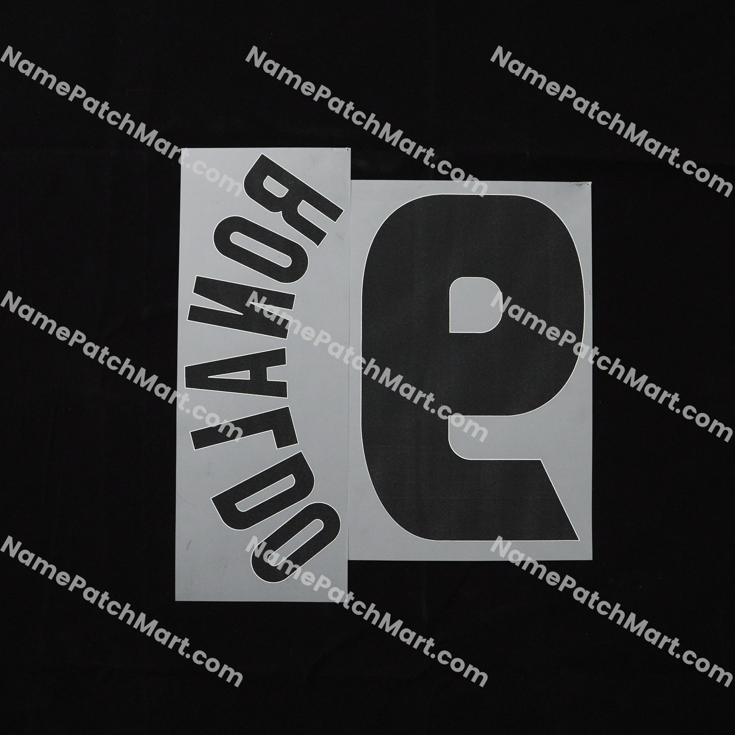 Ronaldo #9 - Inter Milan 1997-98 Home  | Name Number Set - NamePatchMart.COM