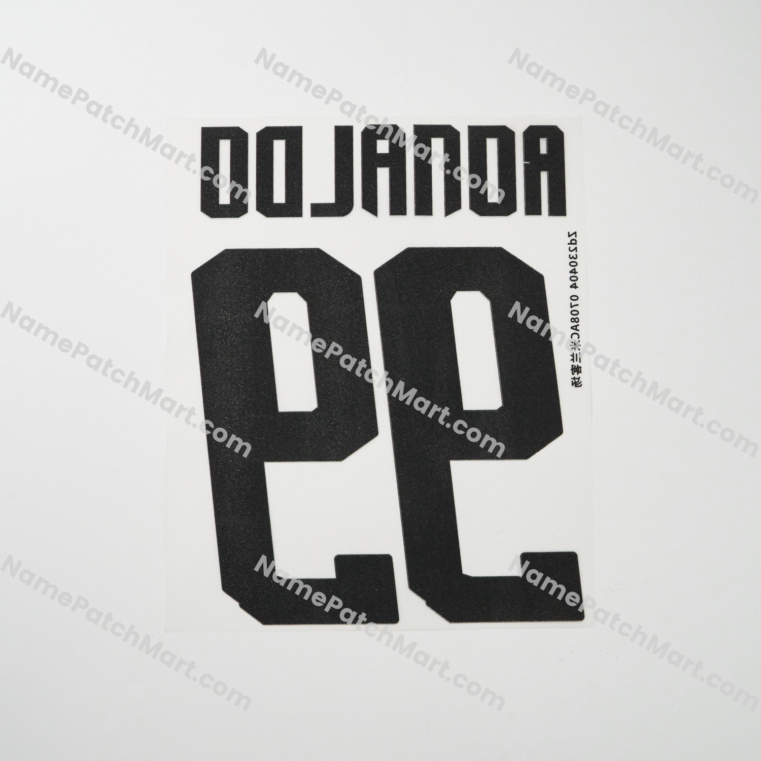 Ronaldo #99 - AC Milan 2007-08 Away  | Name Number Set - NamePatchMart.COM