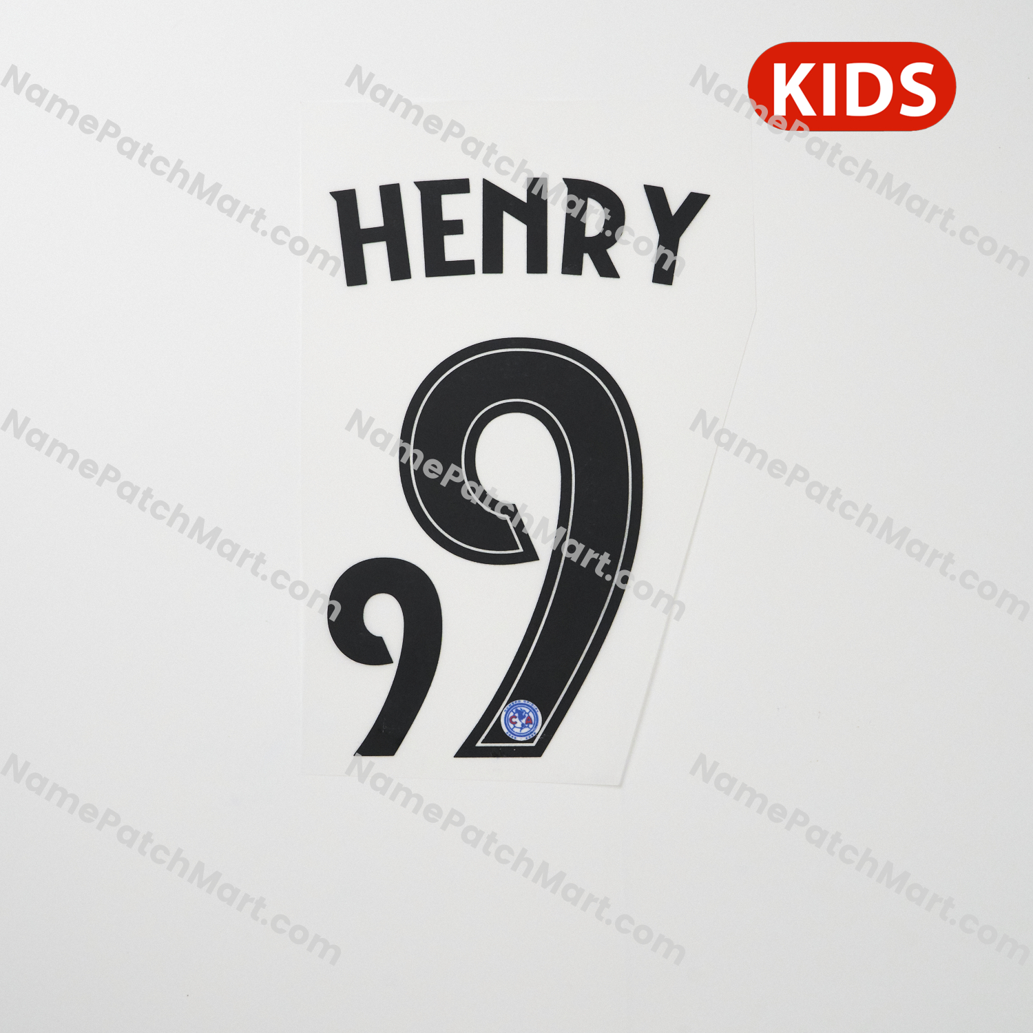 KIDS Henry #9 - Club América 25-26 Home  | Name Number Set - NamePatchMart.COM