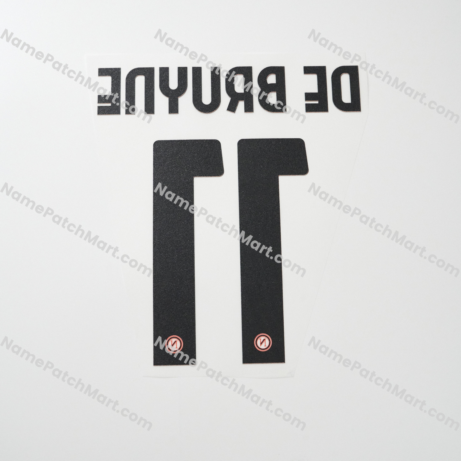 De Bruyne #11 (Halloween Special) - Napoli 25-26 Halloween - Orange  | Name Number Set - NamePatchMart.COM