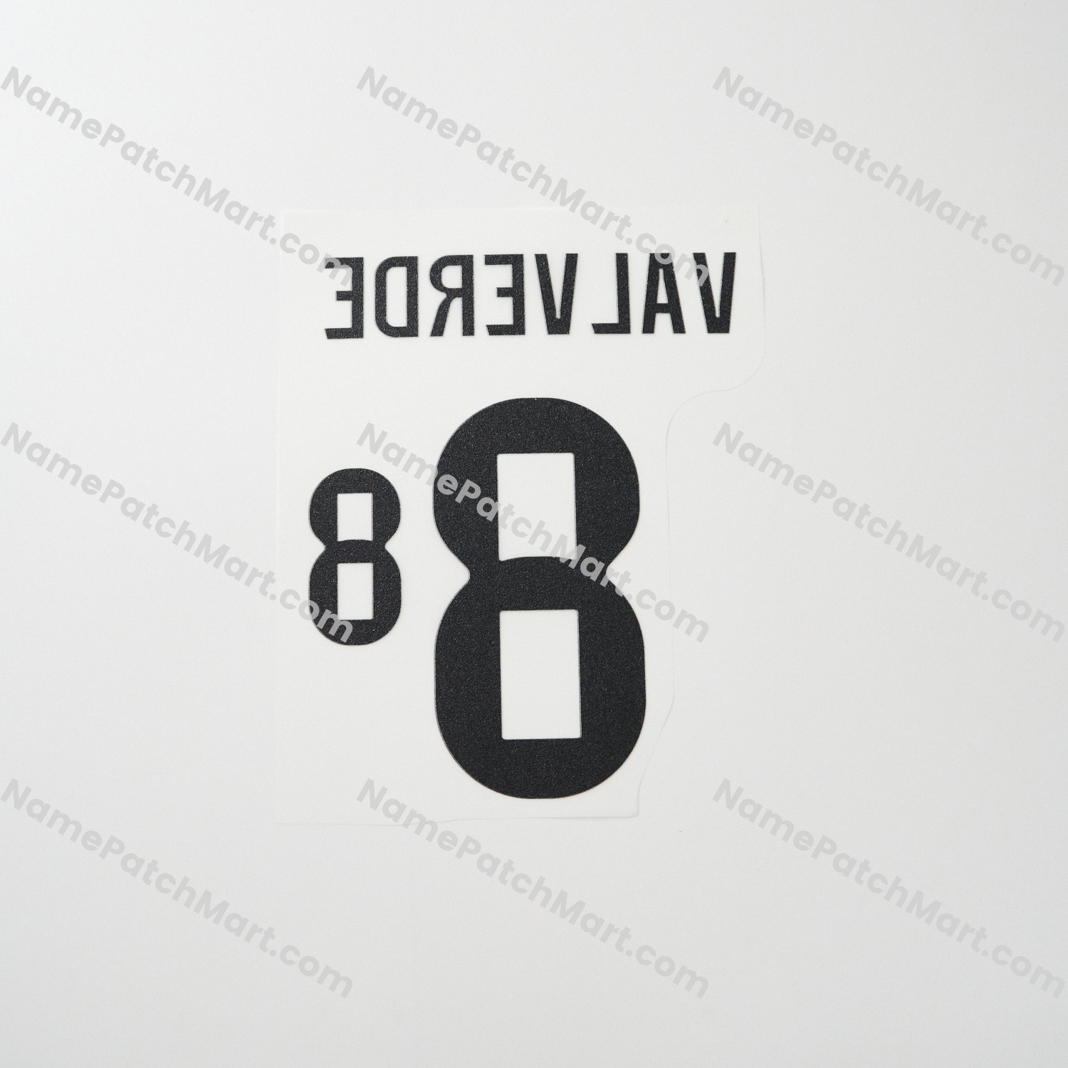 Valverde #8 (Champions League) - Real Madrid 25-26 Home KIDS  | Name Number Set - NamePatchMart.COM