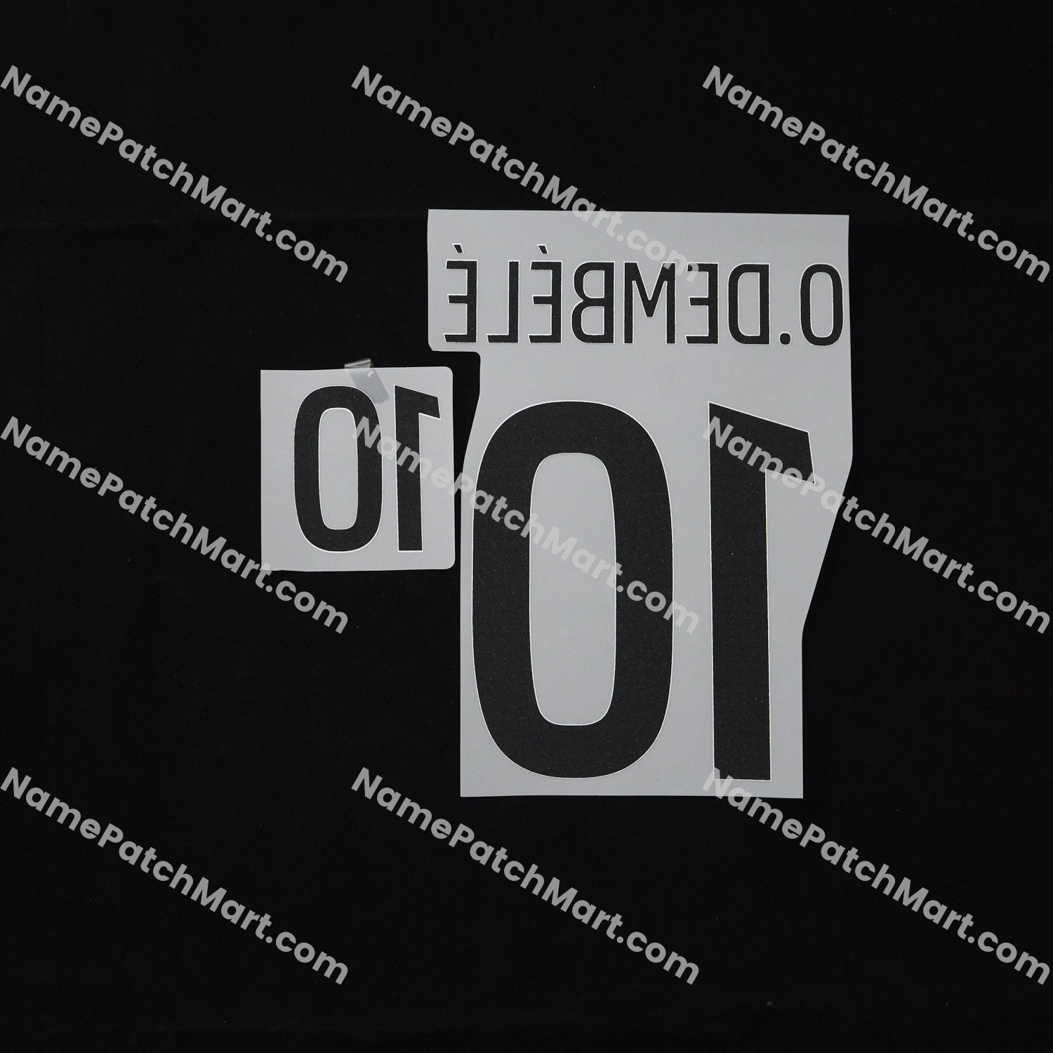 KIDS O.Dembélé #10 (Champions League) - Paris Saint-Germain PSG 25-26 Home  | Name Number Set - NamePatchMart.COM