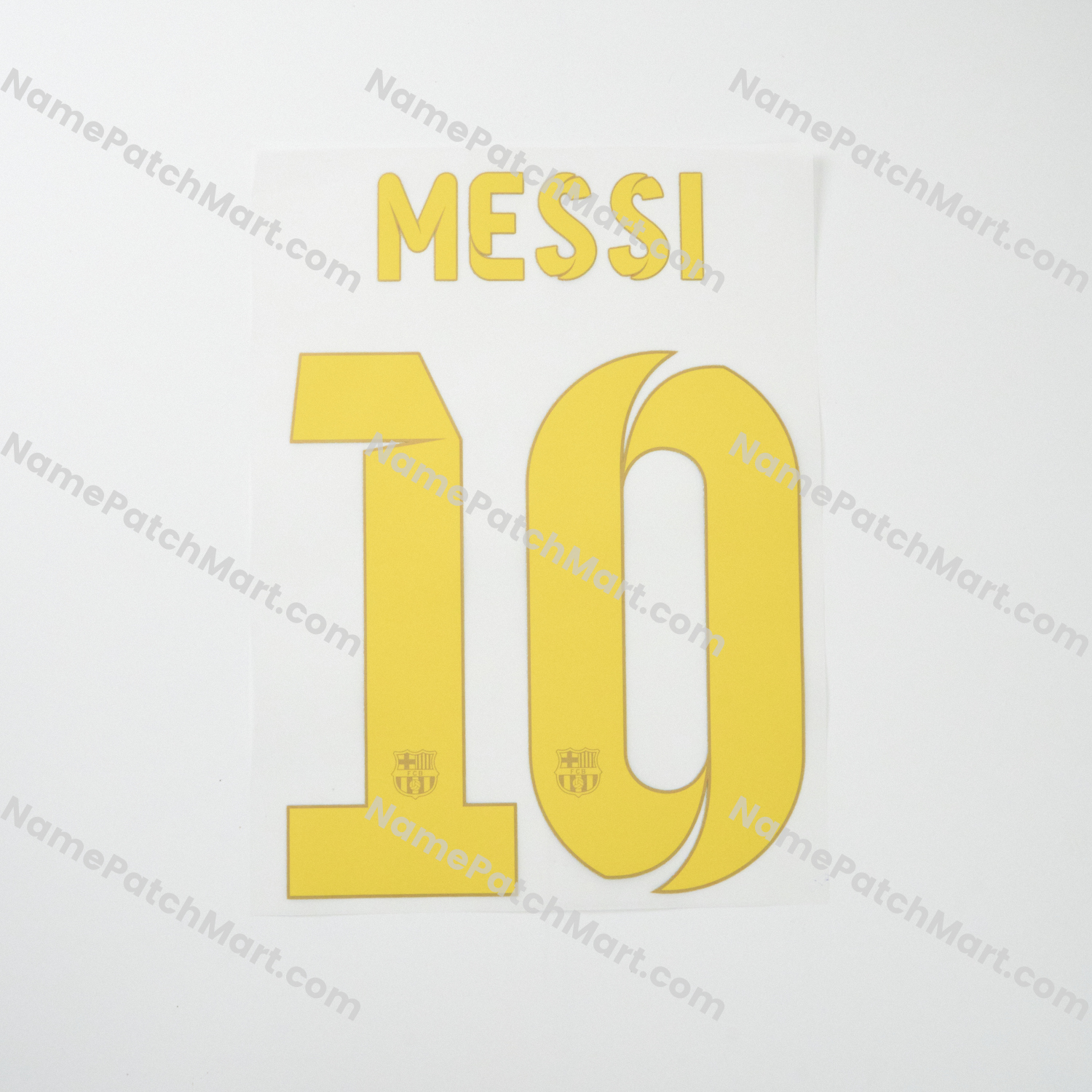Messi #10 - Barcelona 2012-14 Home  | Name Number Set - NamePatchMart.COM