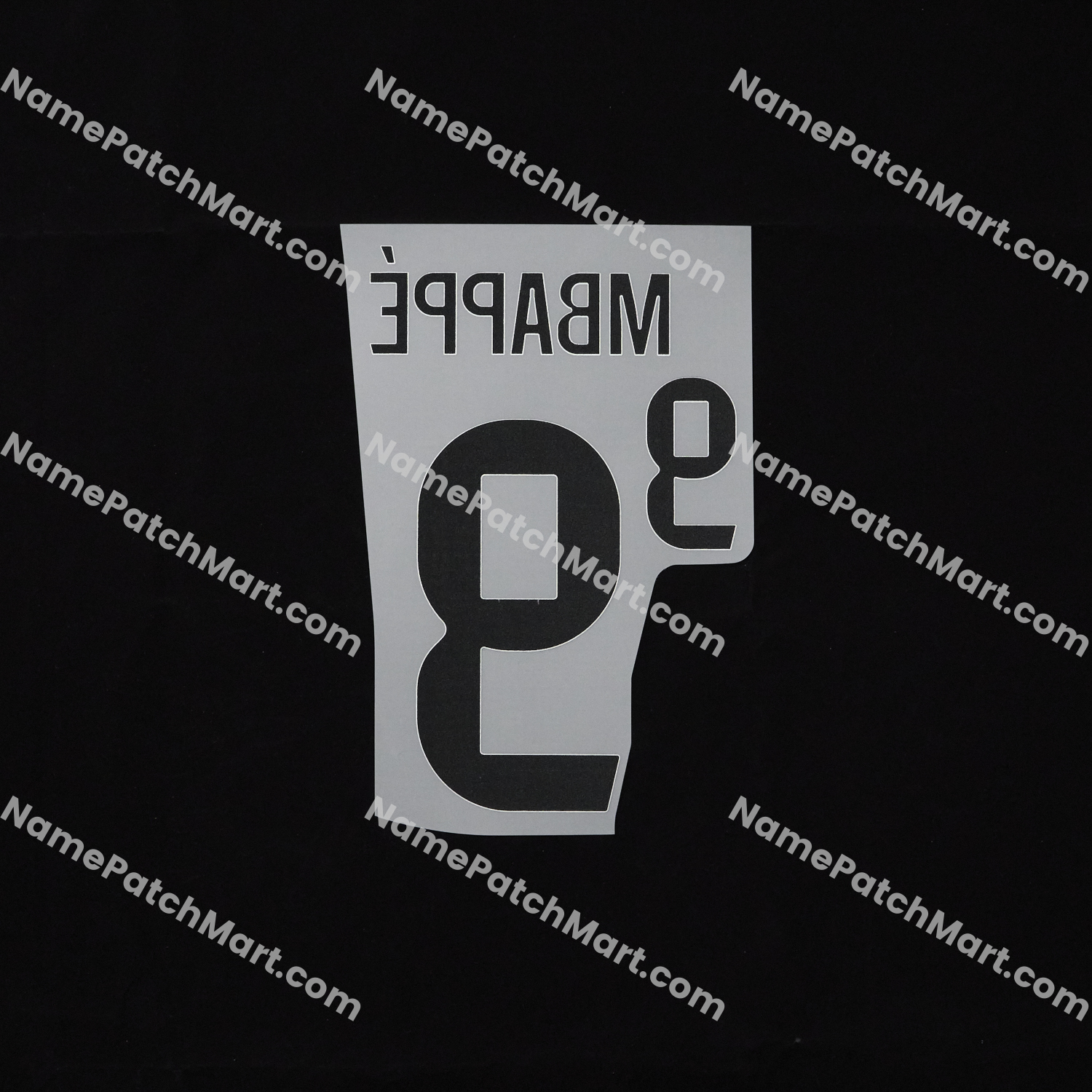 KIDS Mbappé #9 (Champions League) - Real Madrid 25-26 Third  | Name Number Set - NamePatchMart.COM