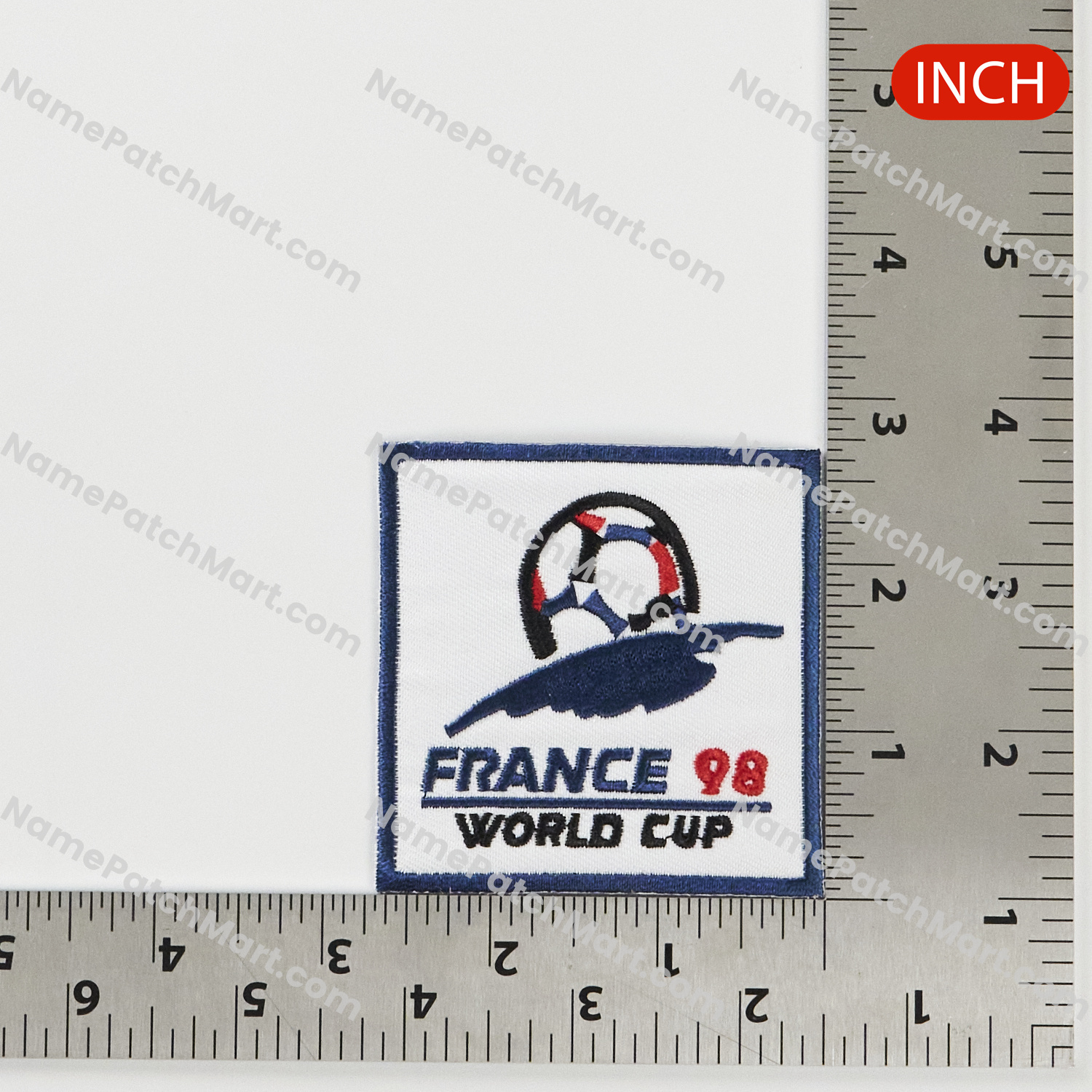1998 World Cup Patch  | Name Number Set - NamePatchMart.COM