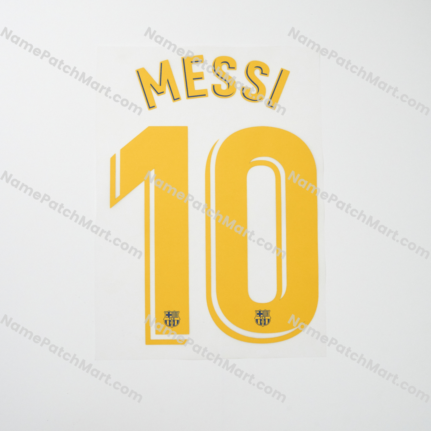 Messi #10 - Barcelona 2019-20 Home  | Name Number Set - NamePatchMart.COM