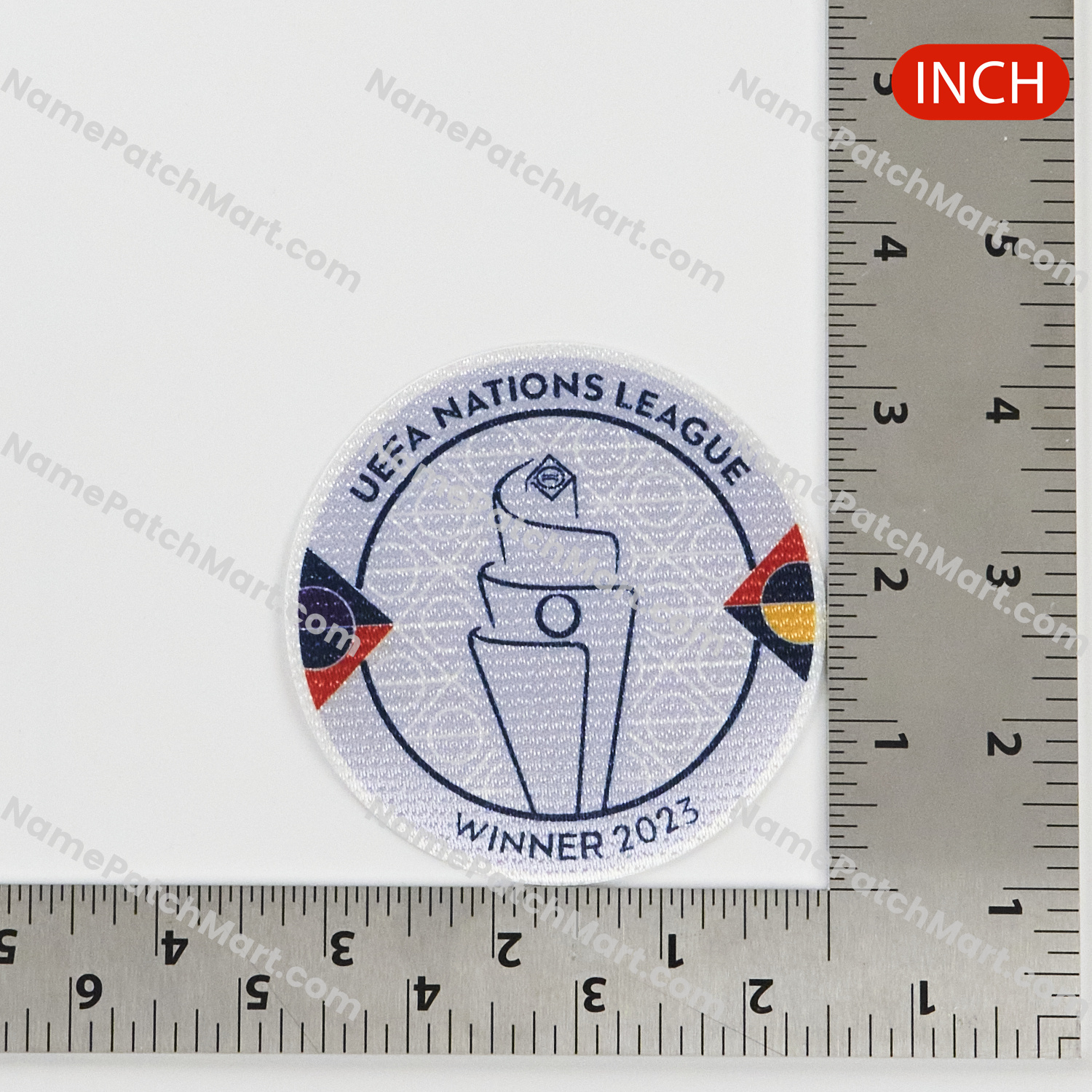 2024 Spain UEFA Nations League 2023 Winners Patch  | Name Number Set - NamePatchMart.COM