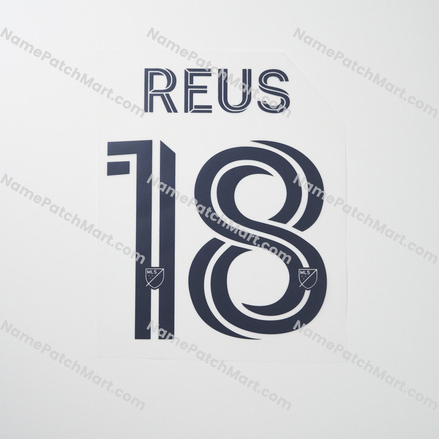 Reus #18 - LA Galaxy 25-26 Home  | Name Number Set - NamePatchMart.COM
