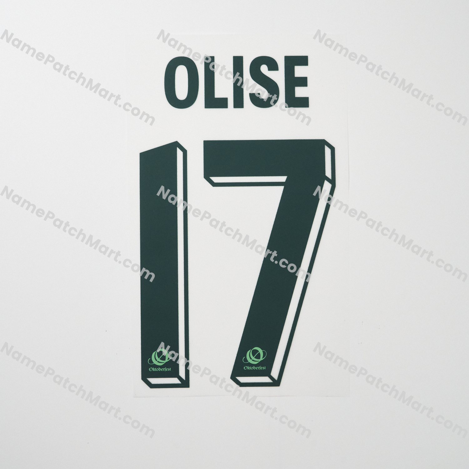 Olise #17 - Bayern Munich 25-26 Oktoberfest  | Name Number Set - NamePatchMart.COM