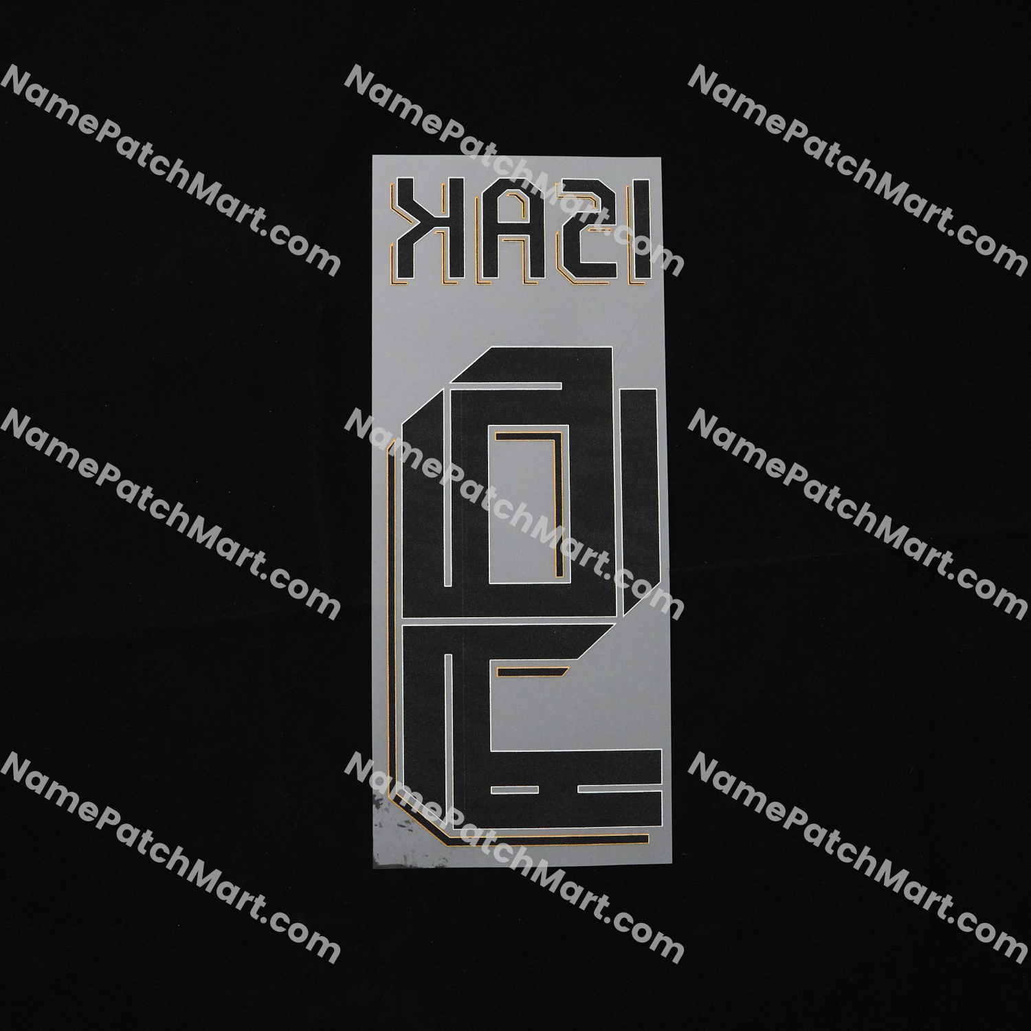 Isak #9 (Champions League) - Liverpool 25-26 Home  | Name Number Set - NamePatchMart.COM