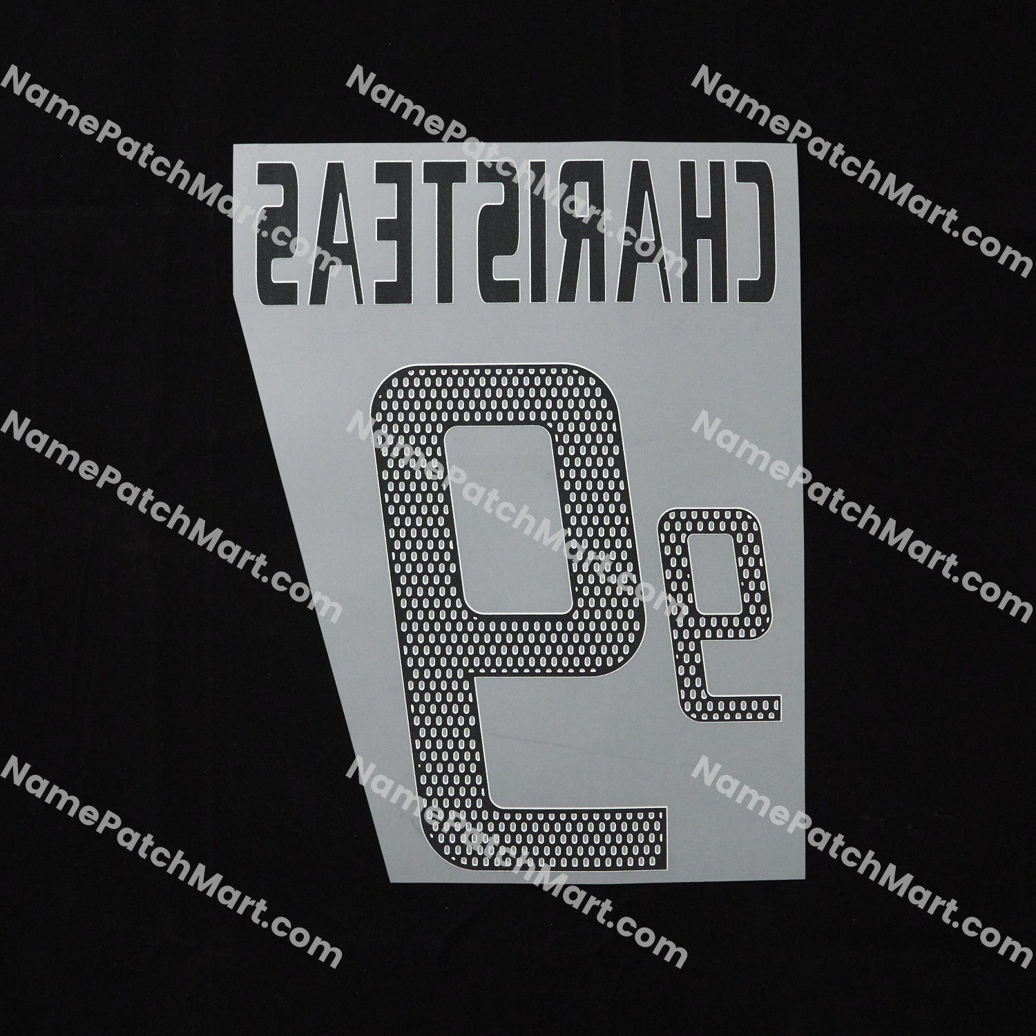 Charisteas #9 - Greece 2004 Home  | Name Number Set - NamePatchMart.COM