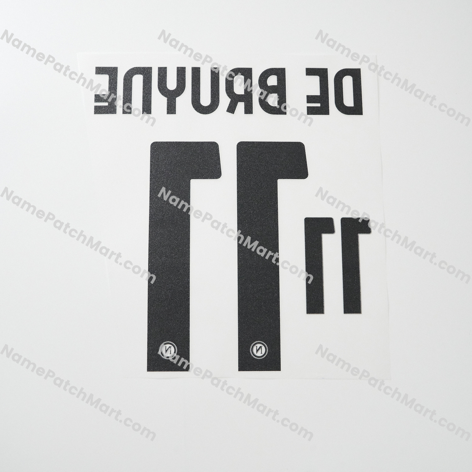 De Bruyne #11 (Halloween Special) - Napoli 25-26 Halloween Away (include Shorts Number)  | Name Number Set - NamePatchMart.COM