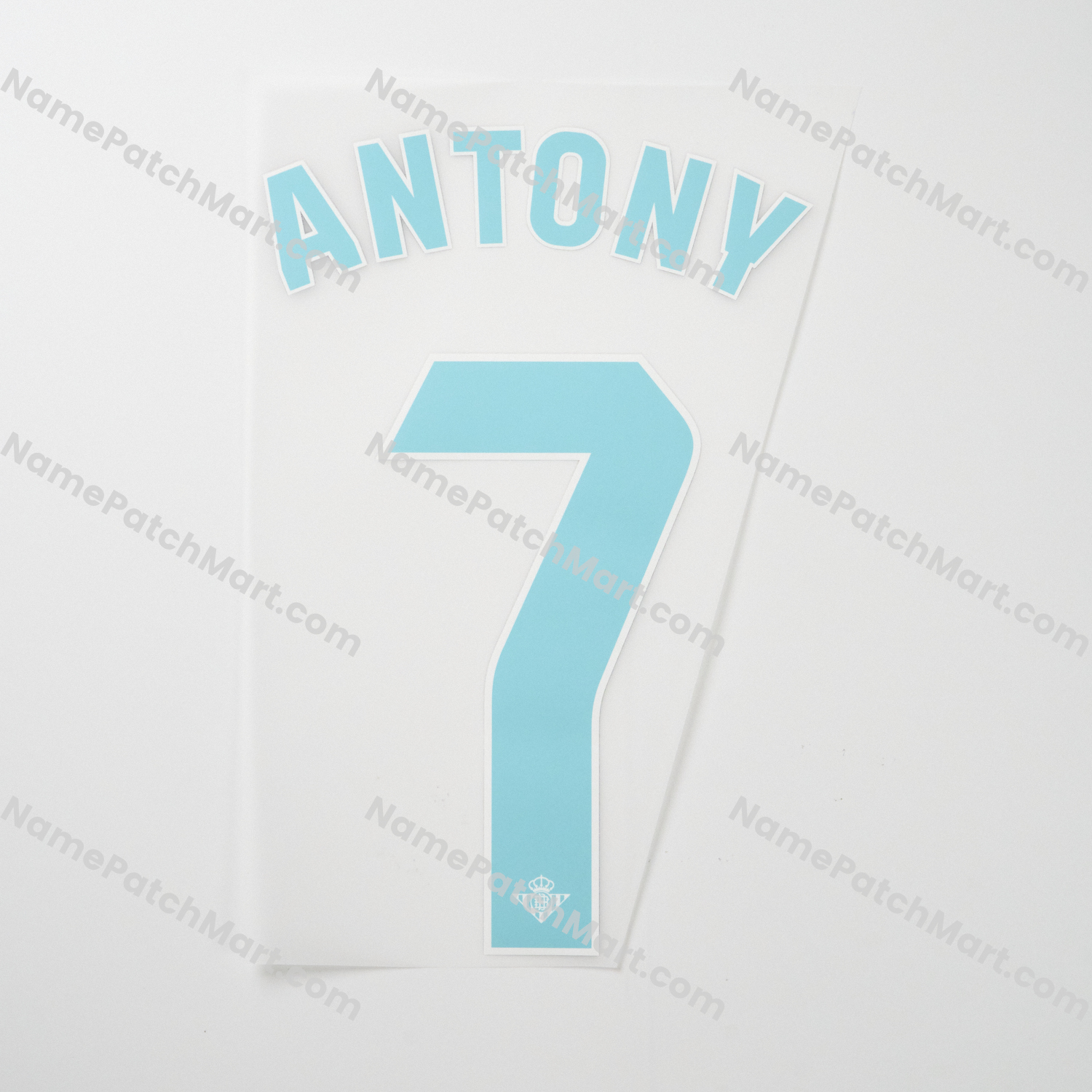 Antony #7 (La Liga) - Real Betis 25-26 Third  | Name Number Set - NamePatchMart.COM