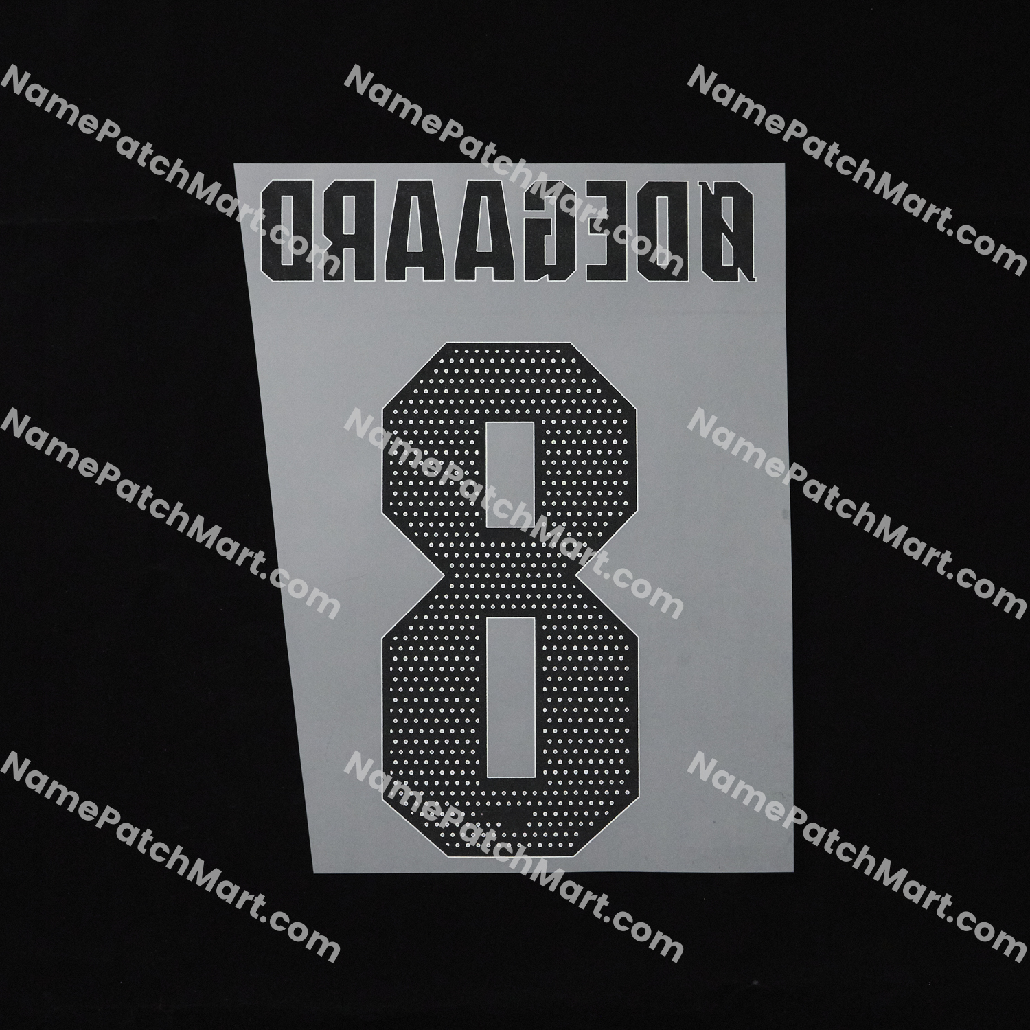 Ødegaard #8 (Champions League) - Arsenal 25-26 Home  | Name Number Set - NamePatchMart.COM