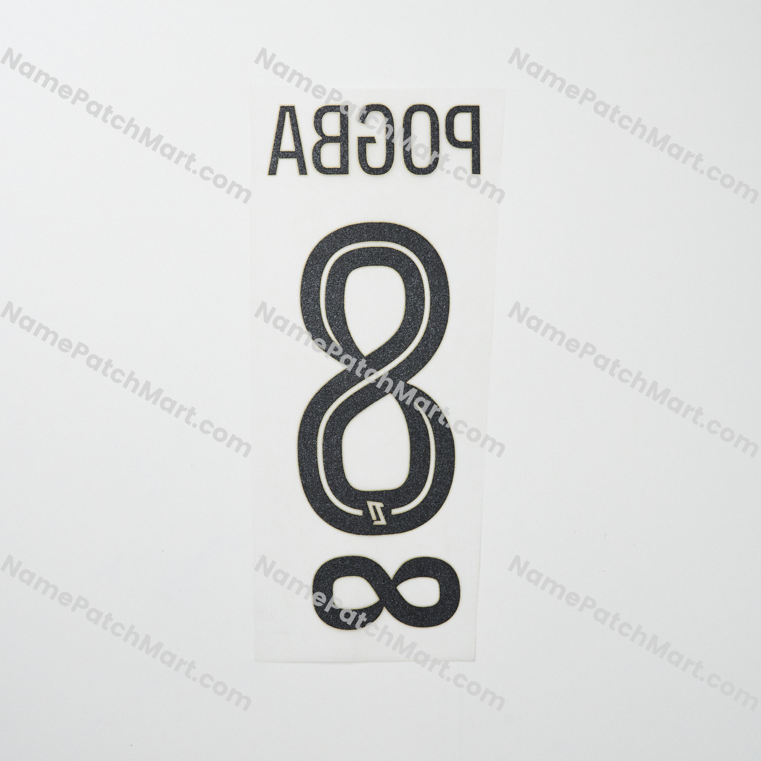 KIDS Pogba #8 (Ligue 1) - AS Monaco 25-26 Away  | Name Number Set - NamePatchMart.COM