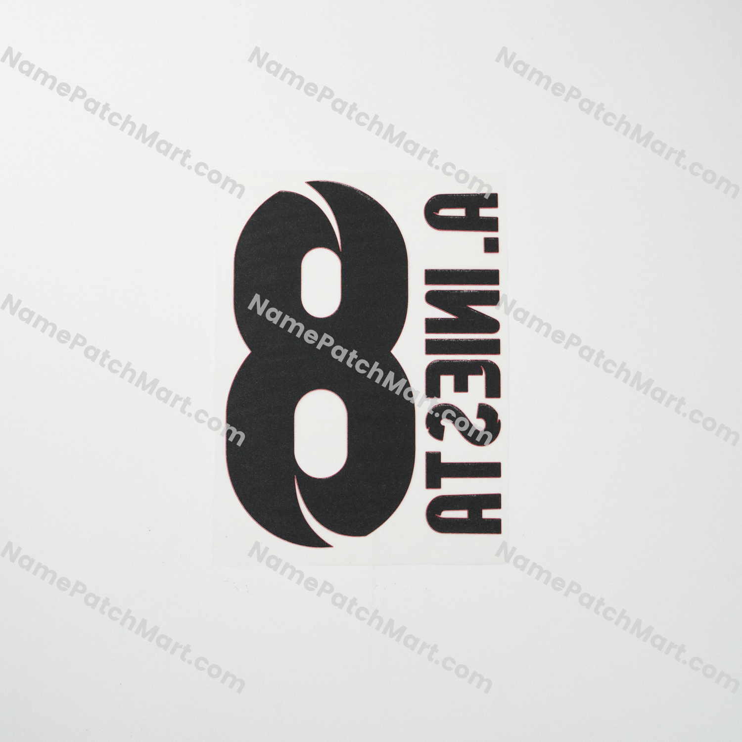 A.Iniesta #8 - Barcelona 2012-14 Away  | Name Number Set - NamePatchMart.COM