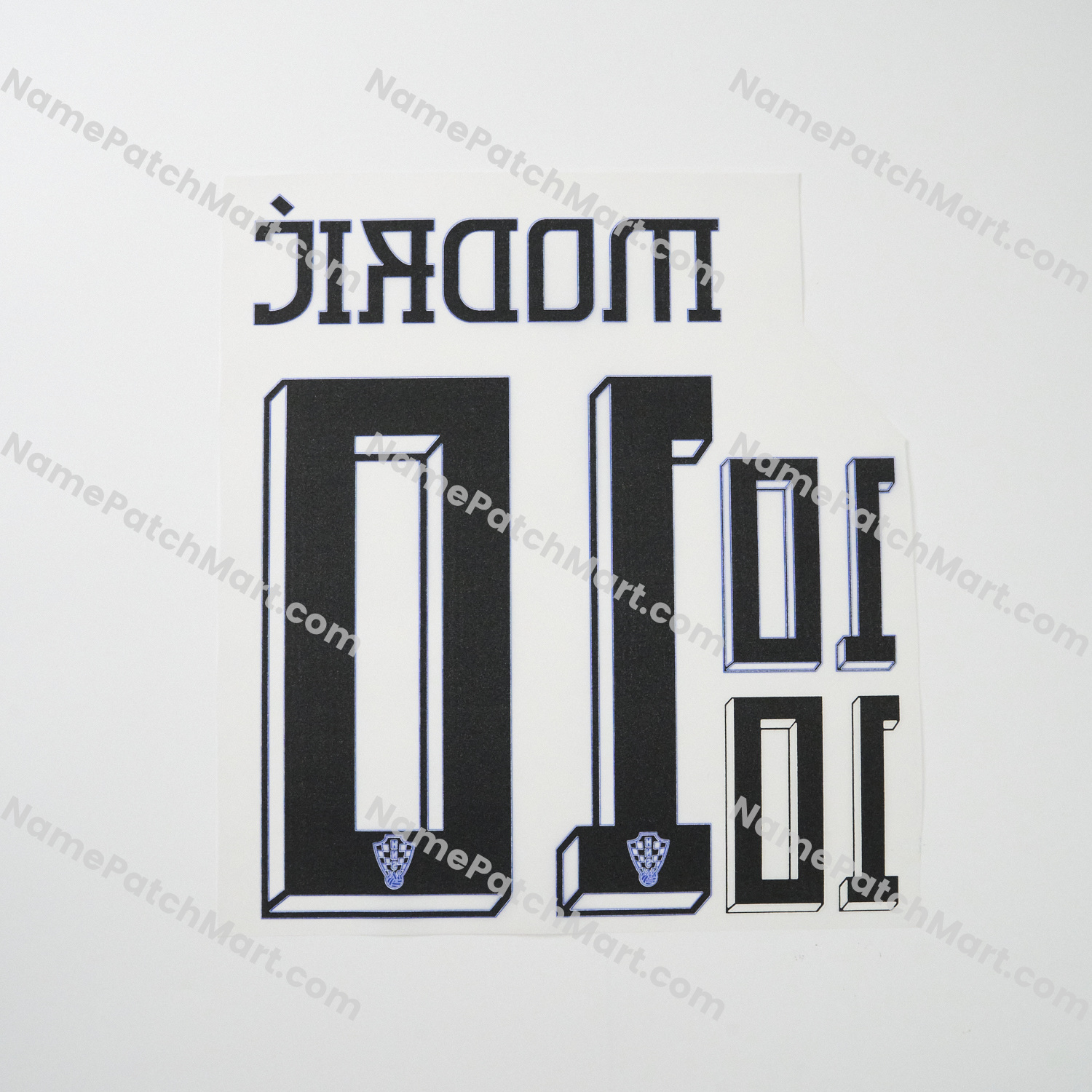 Modrić #10 - Croatia 2024 Home  | Name Number Set - NamePatchMart.COM