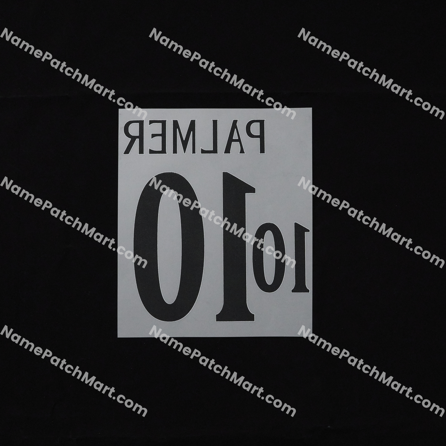 KIDS Palmer #10 (Champions League) - Chelsea 25-26 Third  | Name Number Set - NamePatchMart.COM