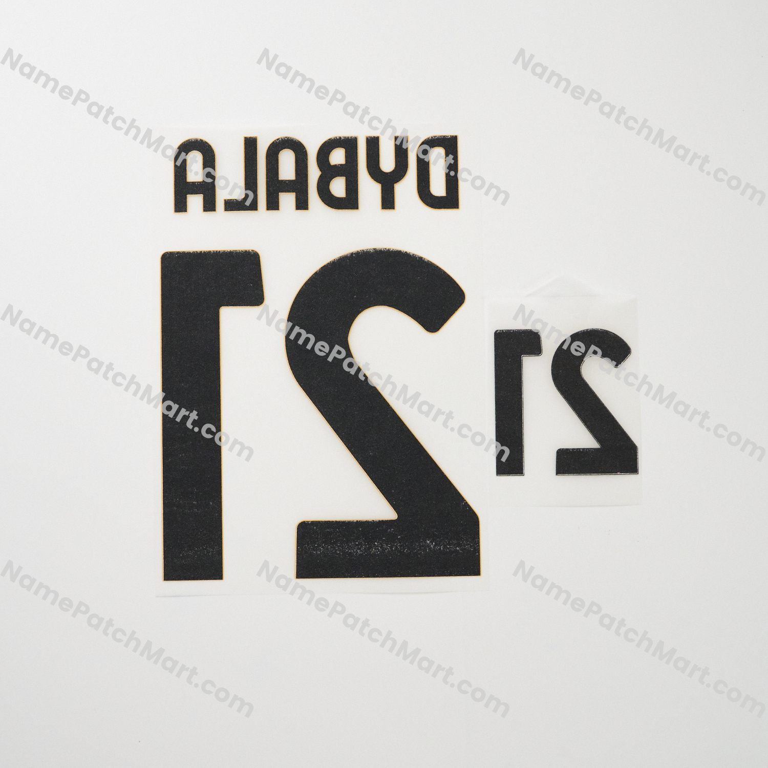 KIDS Dyabala #21 (Series A) - AS Roma 25-26 Away  | Name Number Set - NamePatchMart.COM