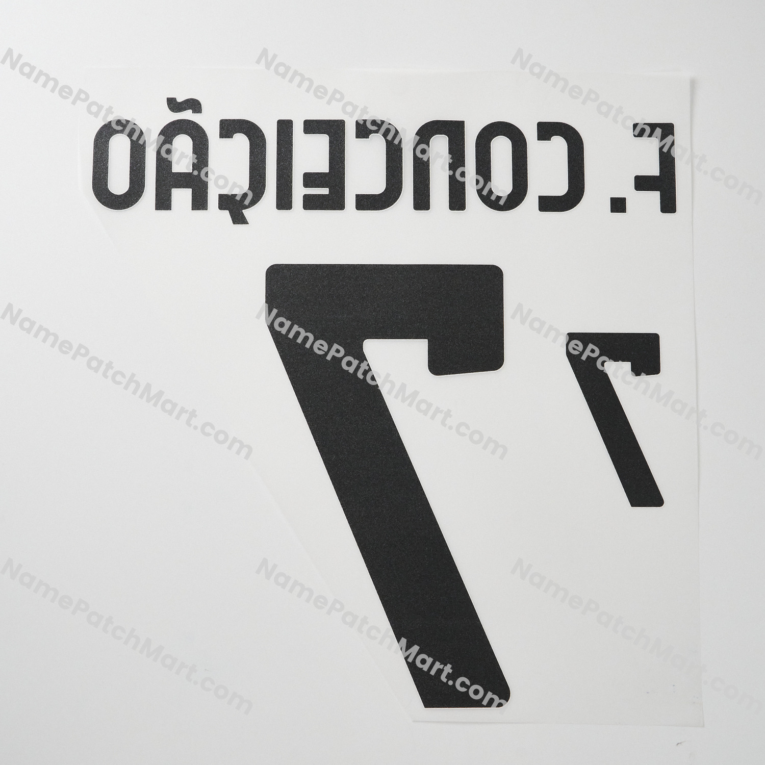 F. Conceição #7 - Juventus 25-26 Away  | Name Number Set - NamePatchMart.COM
