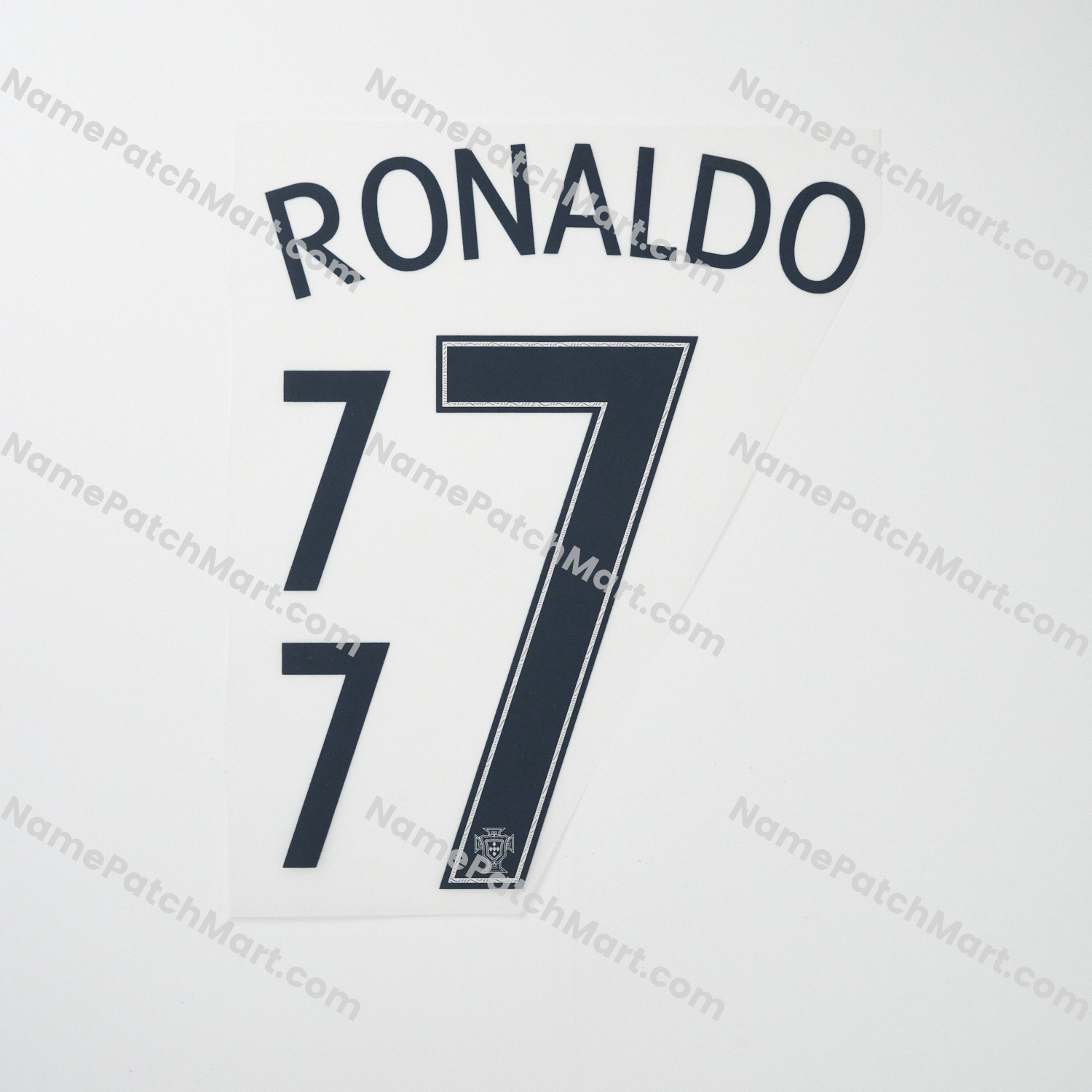 Ronaldo #7 - Portugal 2016 Away  | Name Number Set - NamePatchMart.COM
