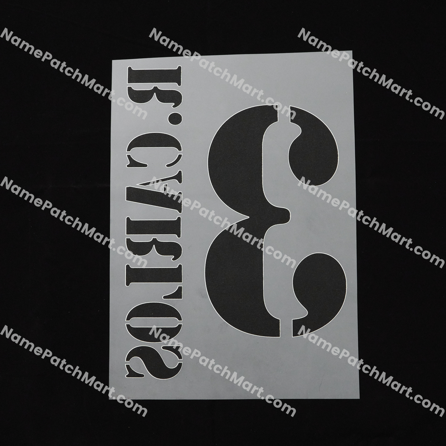 R.Carlos #3 - Real Madrid 2001-03 Away  | Name Number Set - NamePatchMart.COM