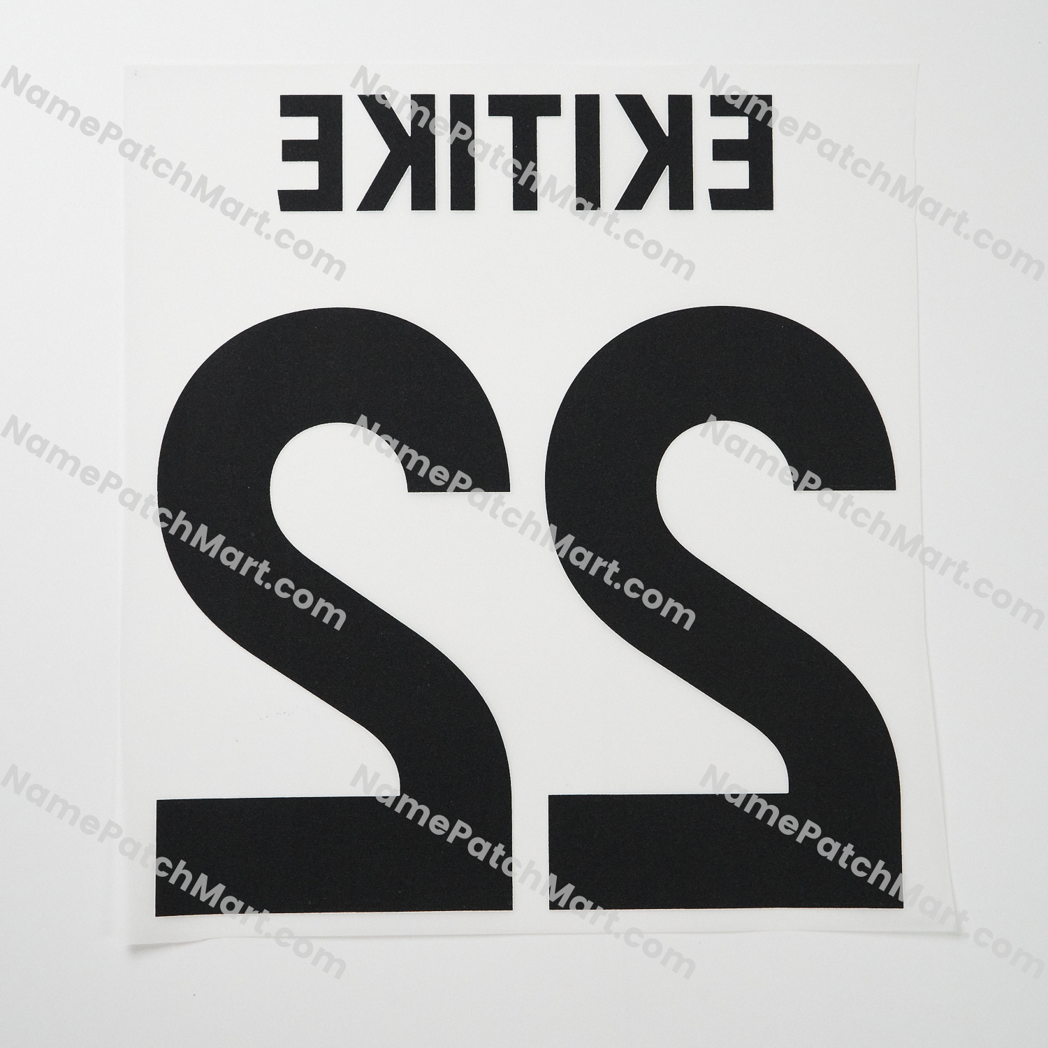 Ekitike #22 (Premier League) - Liverpool 25-26 Away  | Name Number Set - NamePatchMart.COM